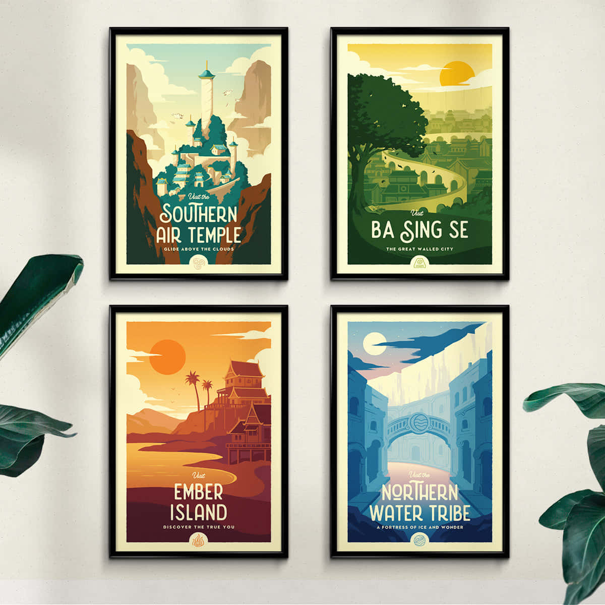 Avatar Inspired Travel Posters Wallpaper