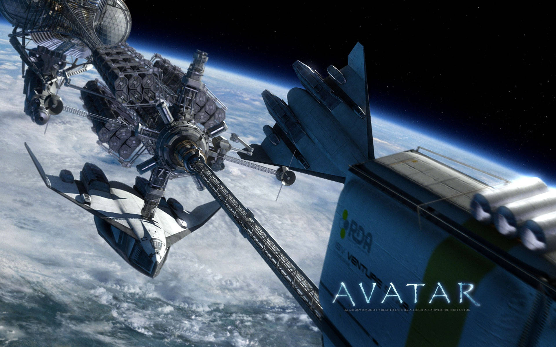 Avatar Interstellar Vehicle Venture Star Background