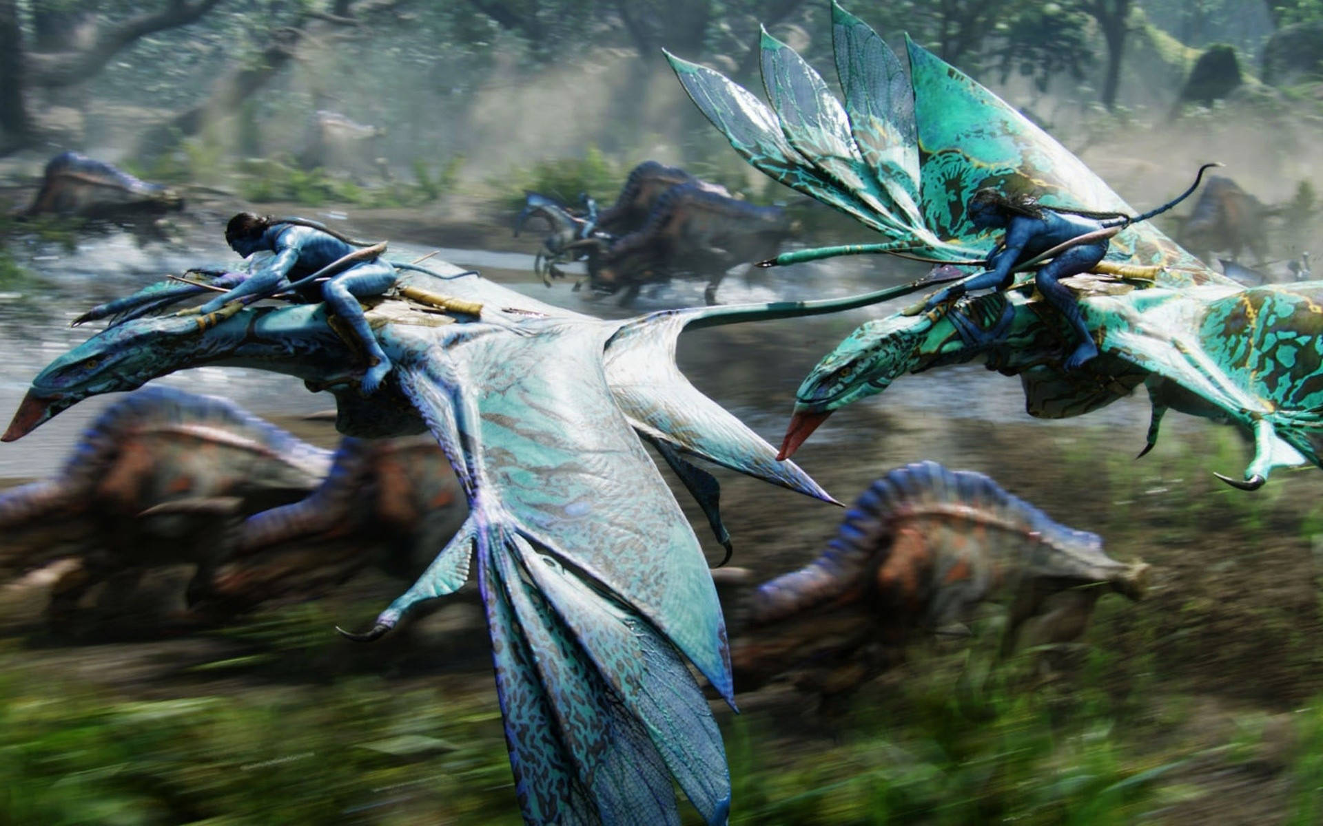 Avatar Jake As Skyrider Background