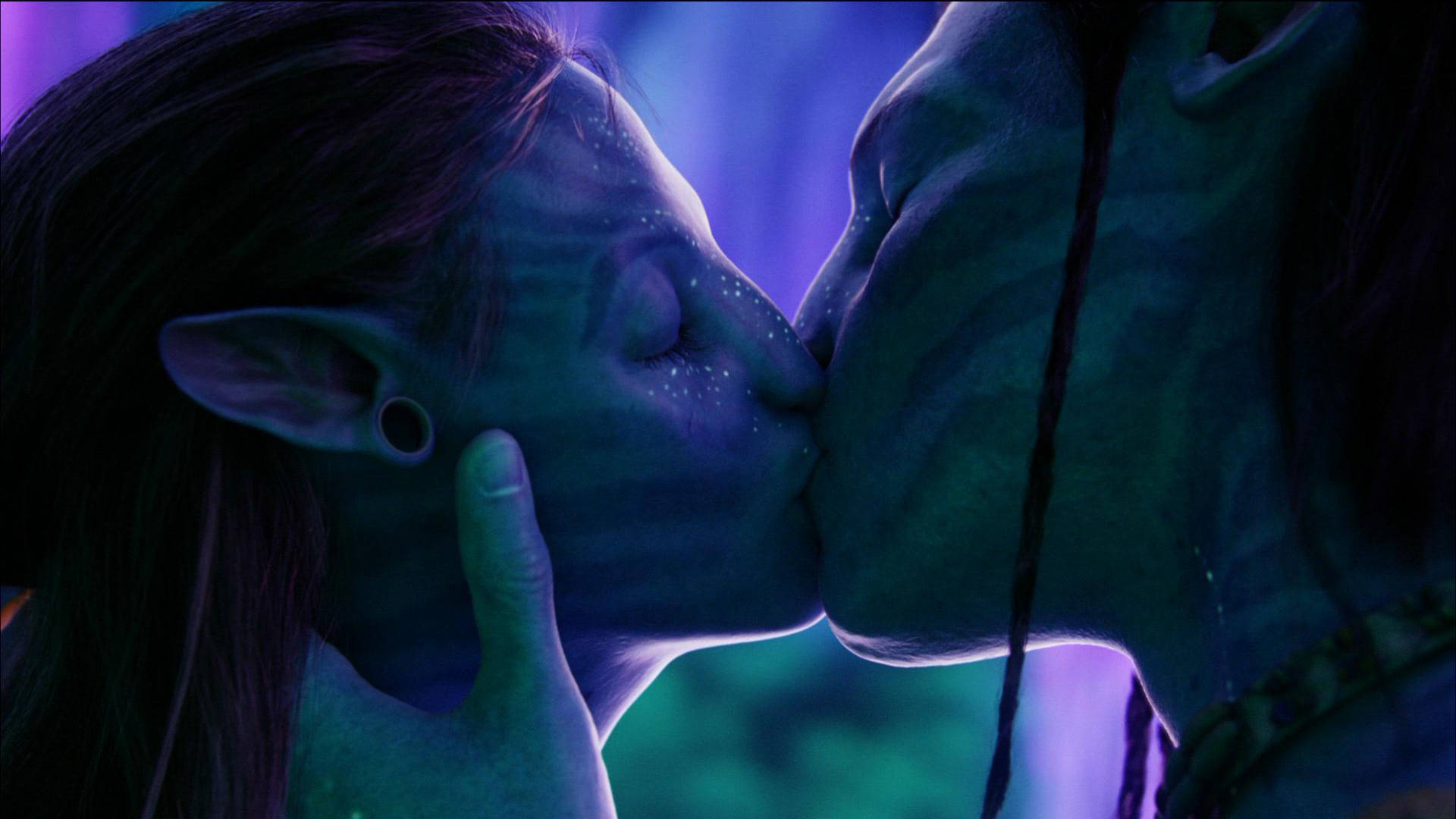 Avatar Kiss In Hd Background