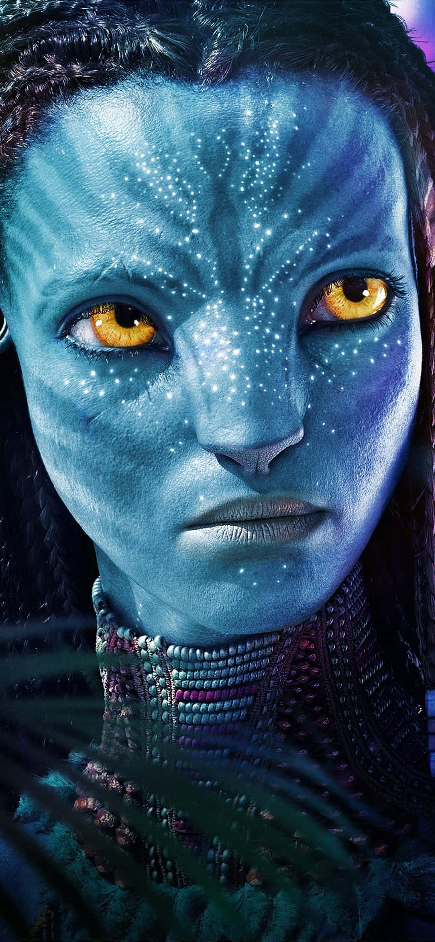 Avatar Movie Character Close Up Wallpaper
