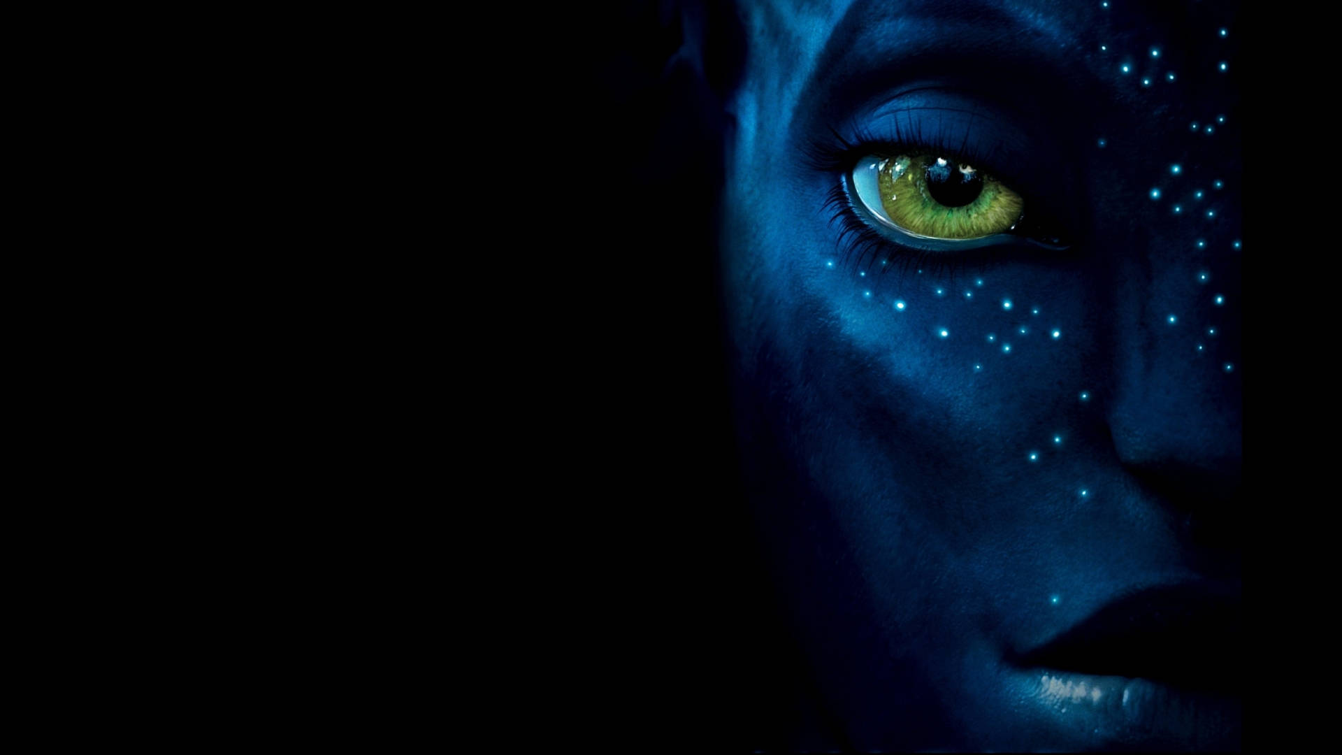 Avatar Na'vi Promotional Poster Background
