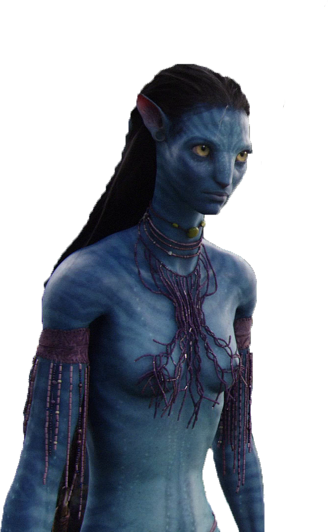 Avatar Na'vi Character Portrait PNG