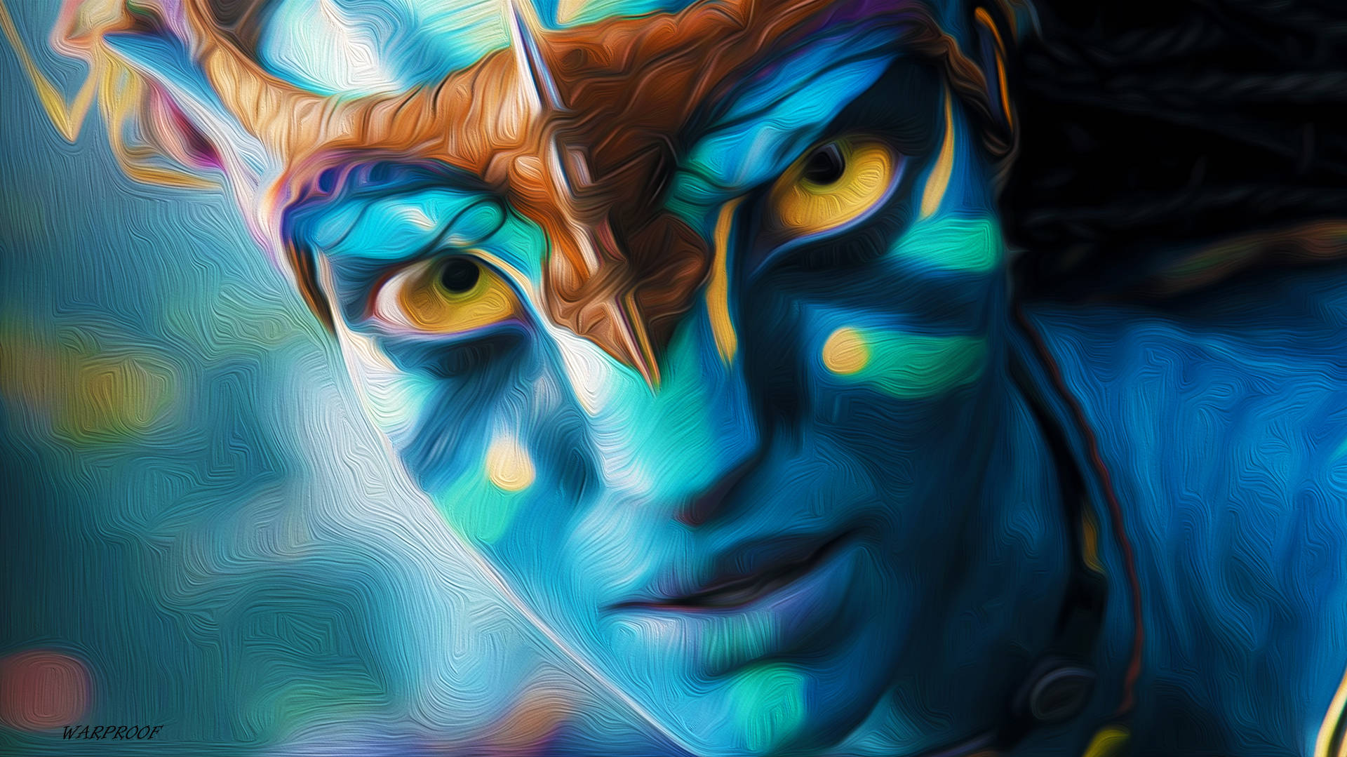 Avatar Neytiri Digital Art Wallpaper