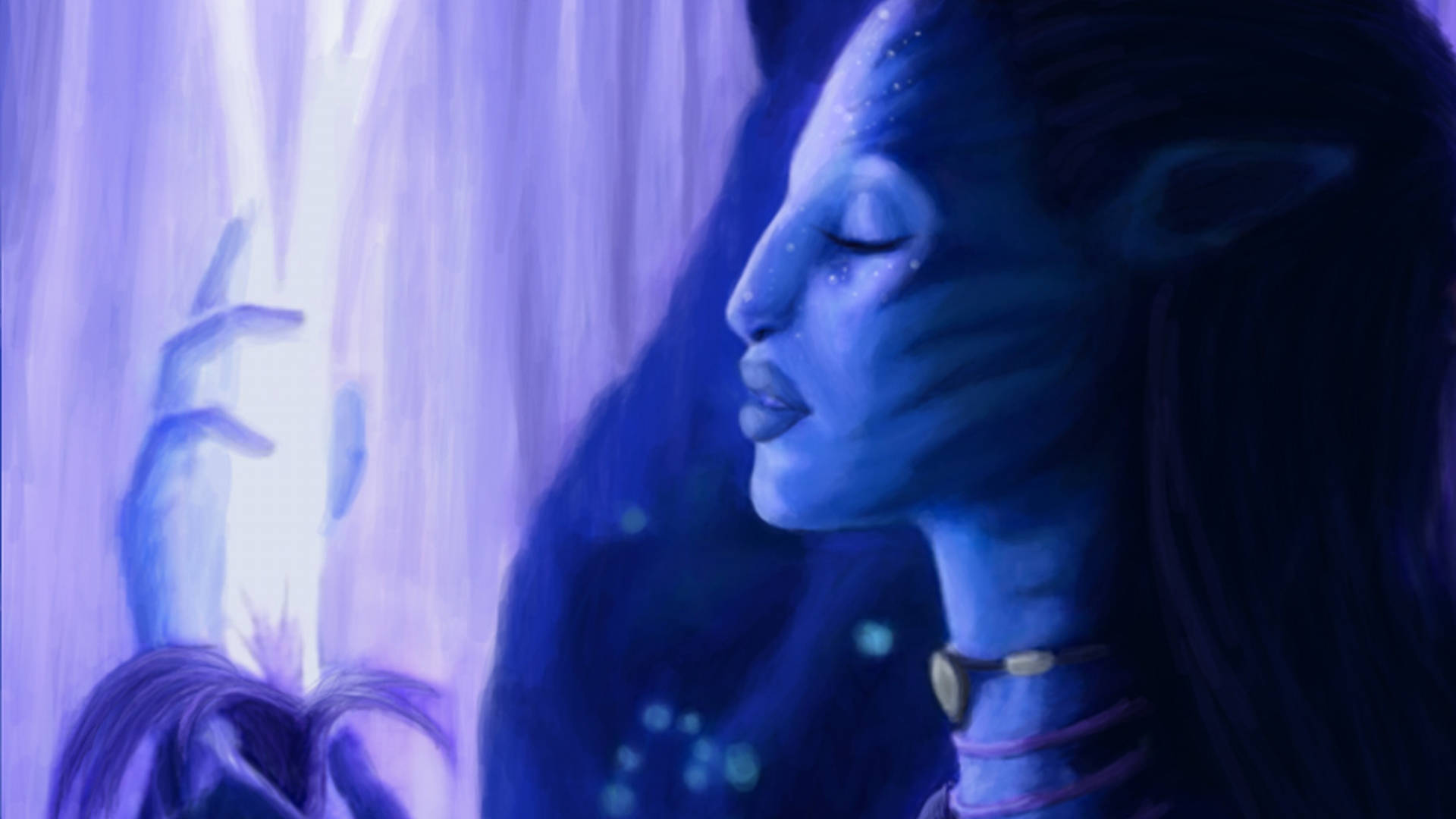 Avatar Neytiri Eywa Background