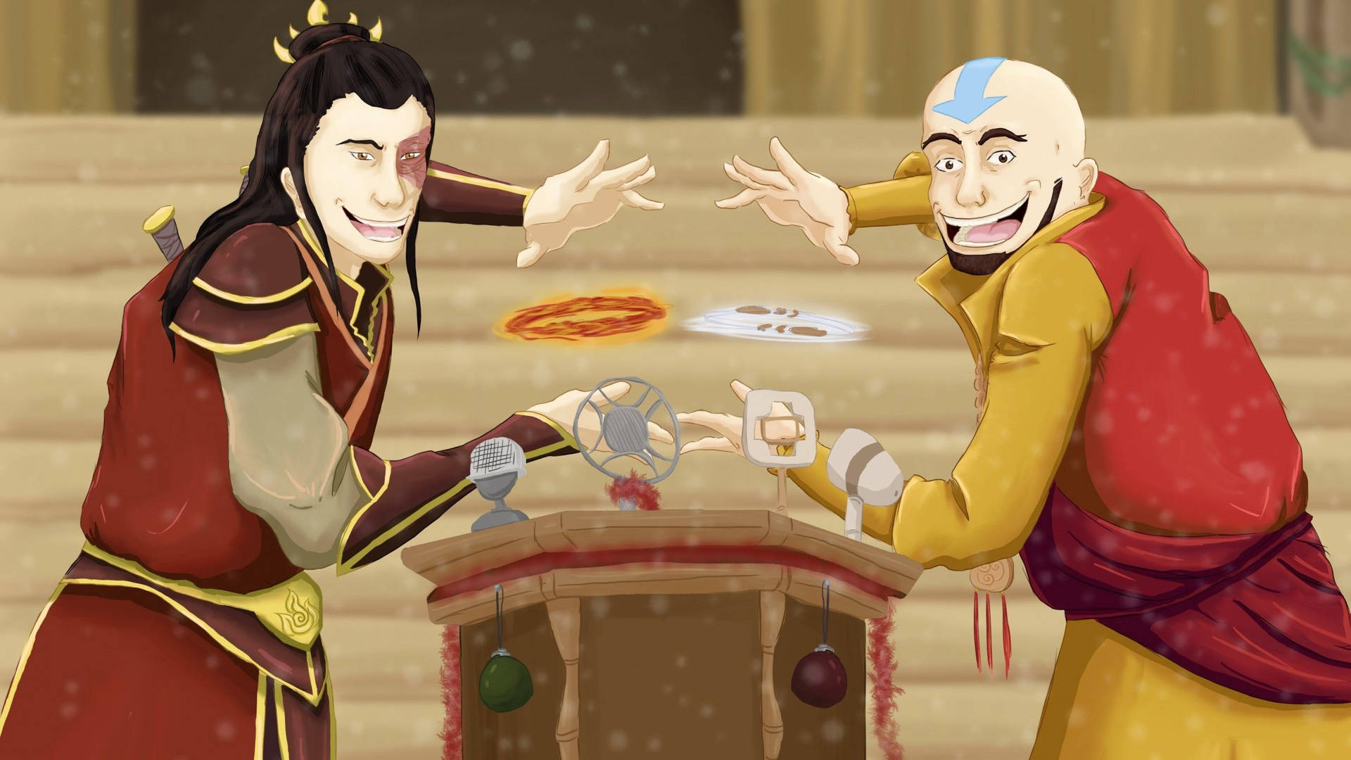 Avatar The Last Airbender Adult Aang And Zuko