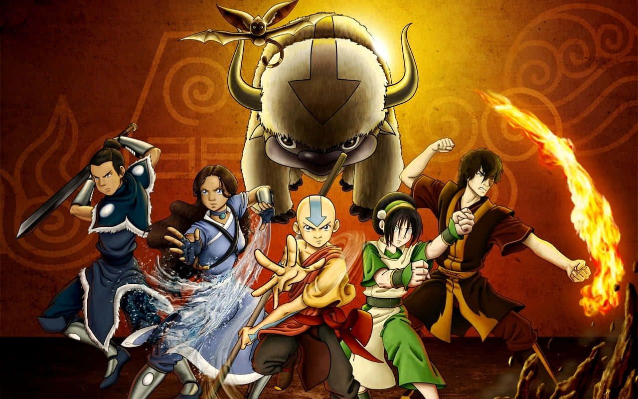 Aang and the gang join forces to save the world.