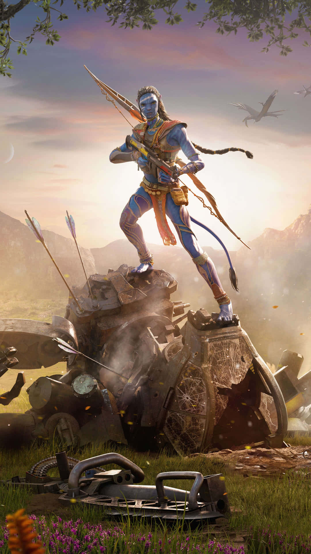Avatar Warrior Stance Wallpaper