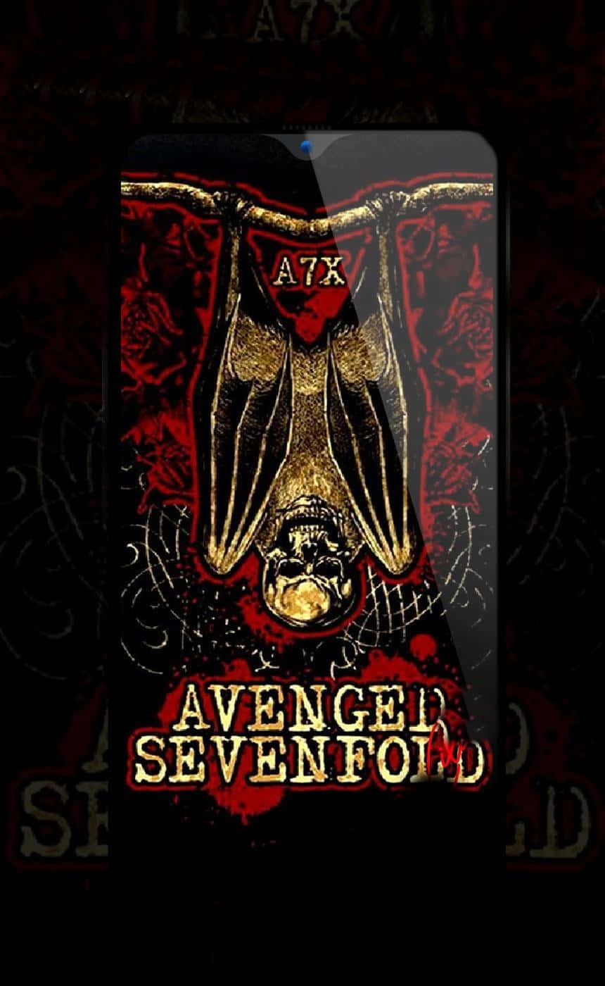 Avenged Sevenfold In Phone Screen Wallpaper