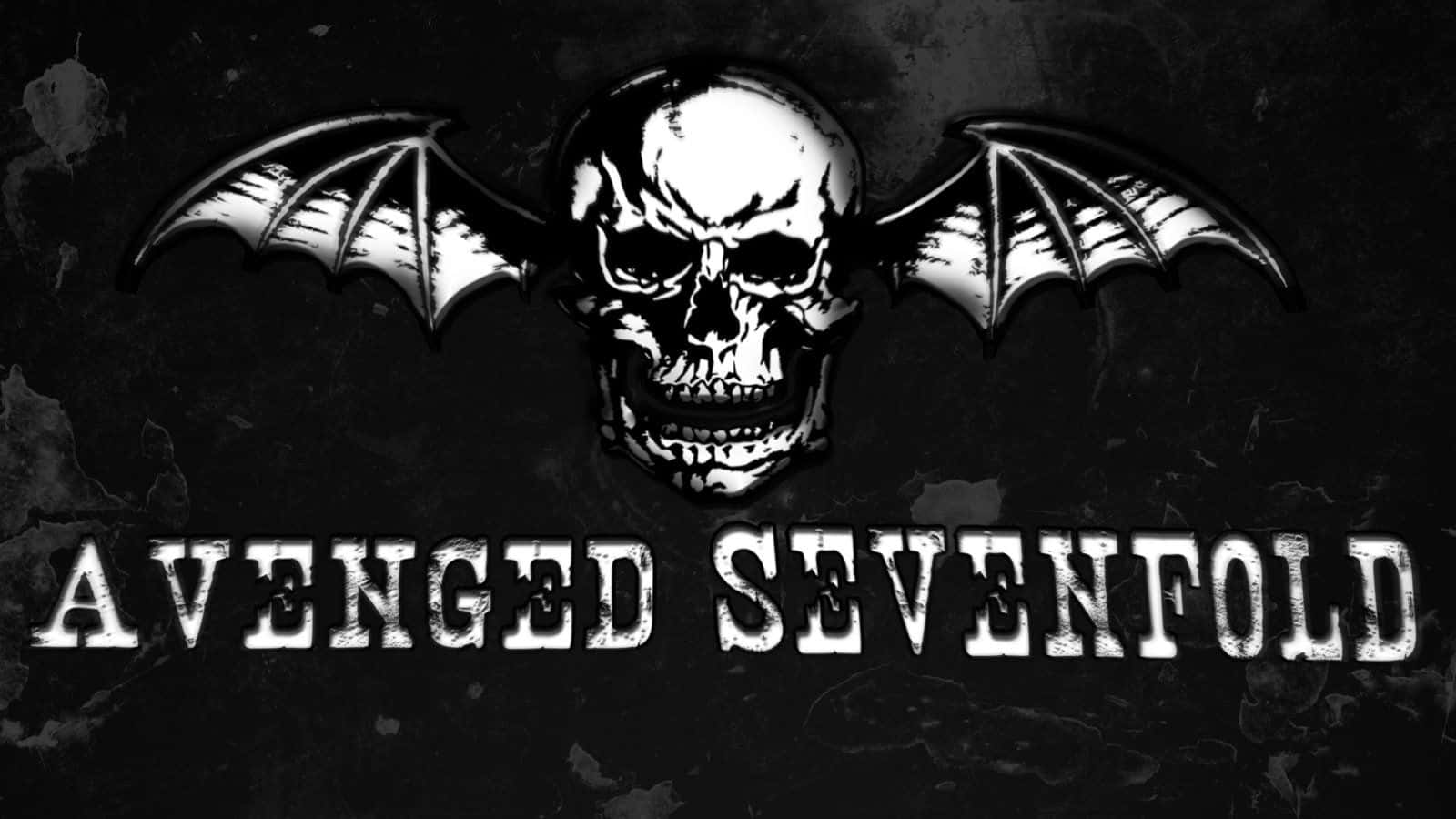 Avengedsevenfold Schädel-logo Wallpaper