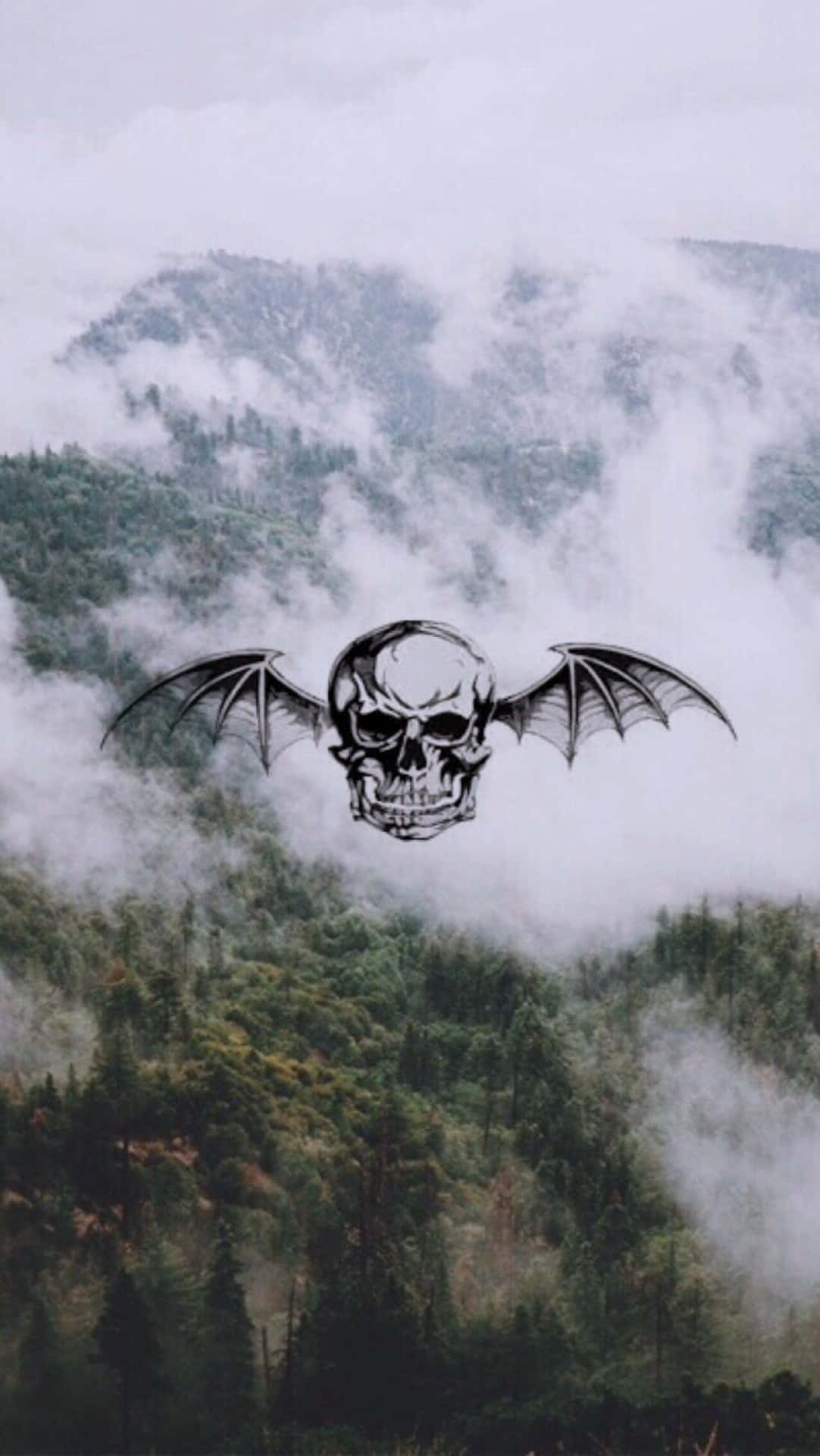 Show Your Passion For Avenged Sevenfold With This Eye-Catching iPhone Wallpaper