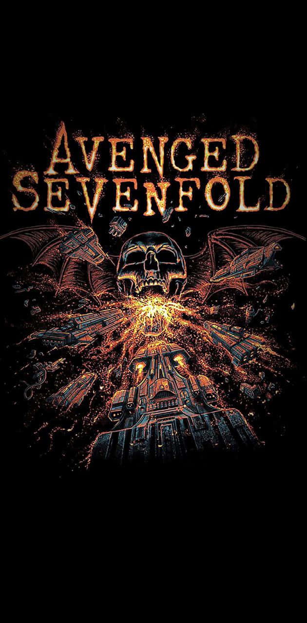 Entsperrensie Avenged Sevenfold Mit Ihrem Iphone. Wallpaper
