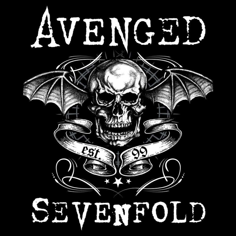 Bliv en del af Avenged Sevenfold-fangruppen med den officielle iPhone. Wallpaper