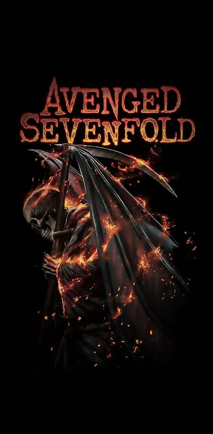 Obtenhasuas Músicas Favoritas Do Avenged Sevenfold No Seu Iphone Hoje! Papel de Parede