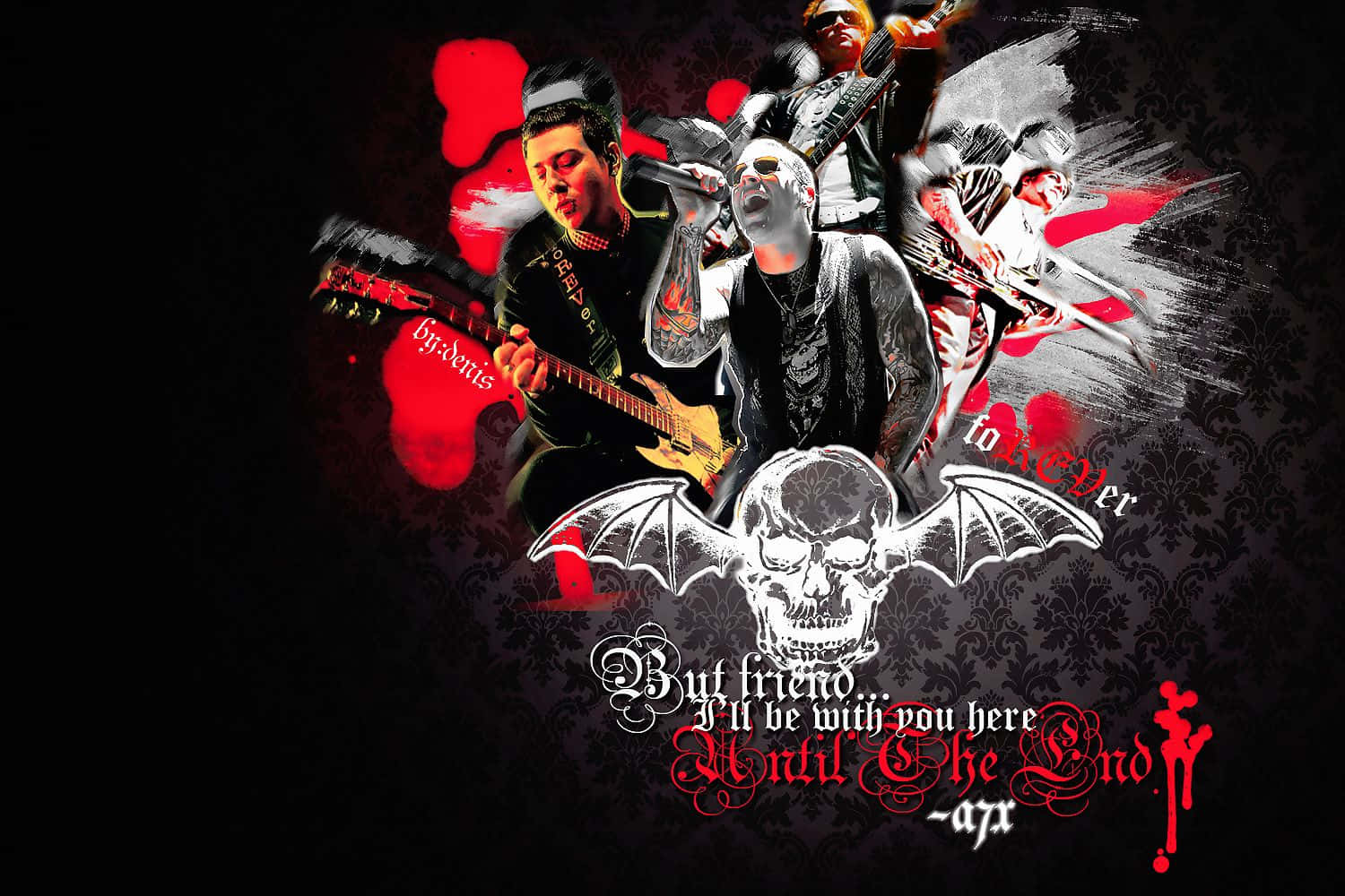 Show Your Love For Heavy Metal With An Avenged Sevenfold Iphone Wallpaper