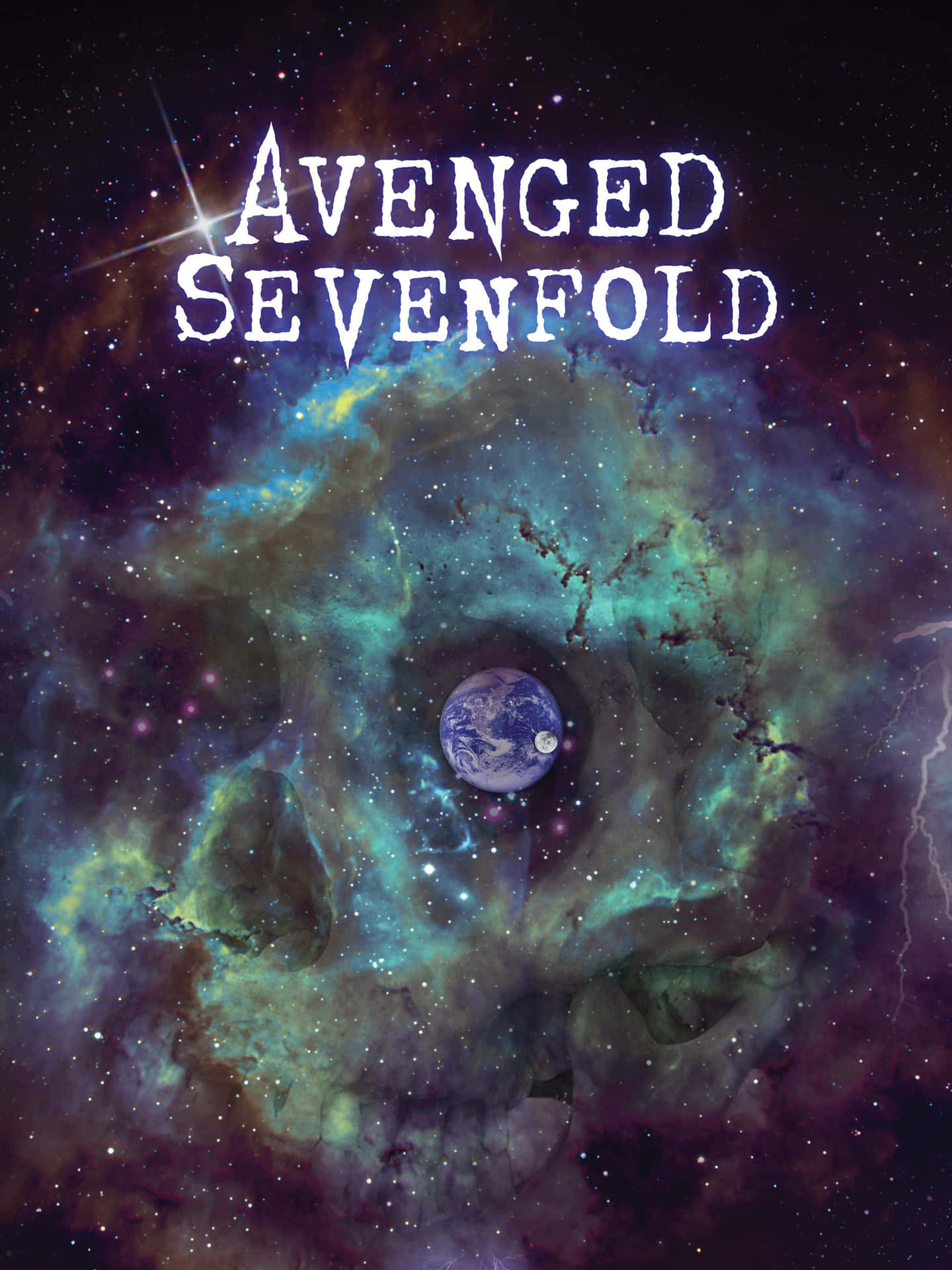 Gør et udsagn med denne Avenged Sevenfold iPhone Wallpaper Wallpaper