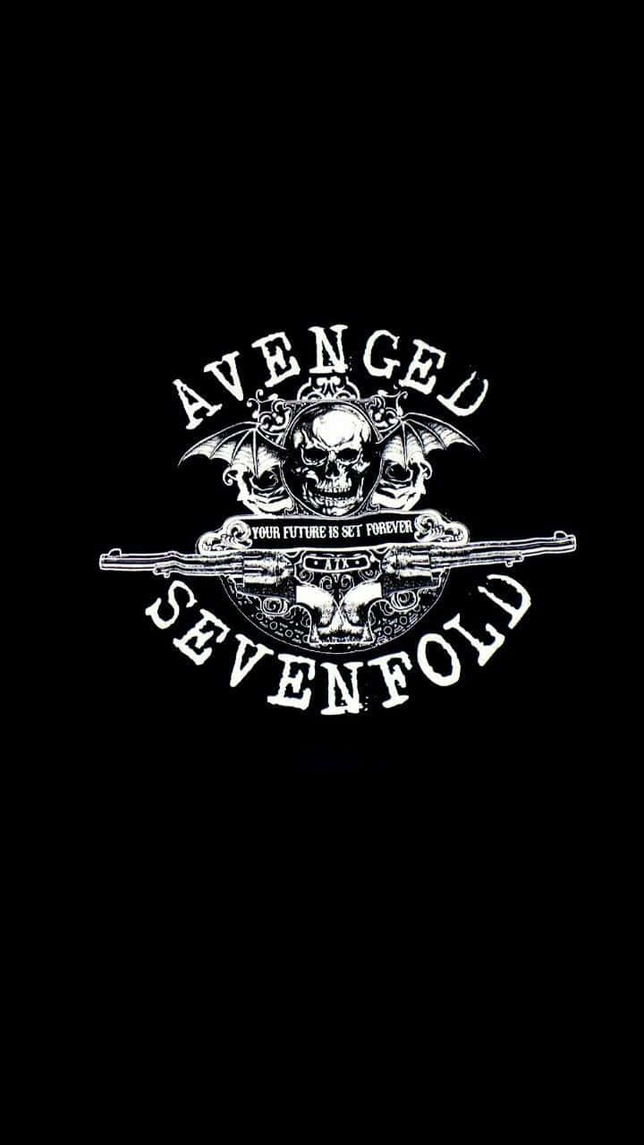 ¡sumérgeteen El Espíritu Del Metal Y Descarga El Fondo De Pantalla De Avenged Sevenfold En Alta Resolución Para Iphone! Fondo de pantalla
