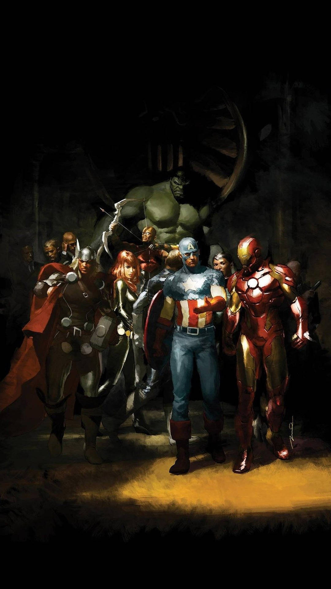 Avengers Android Age Of Utron Wallpaper