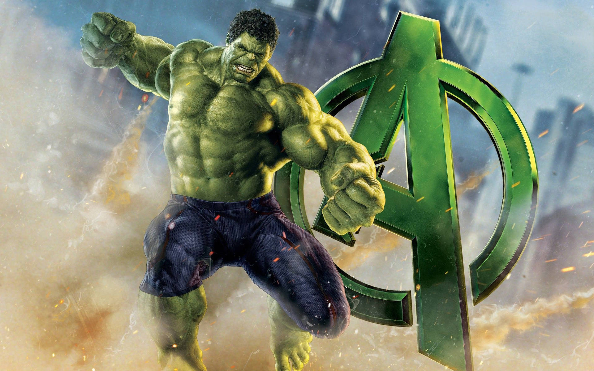 Avengers Assemble The Hulk Hd Background