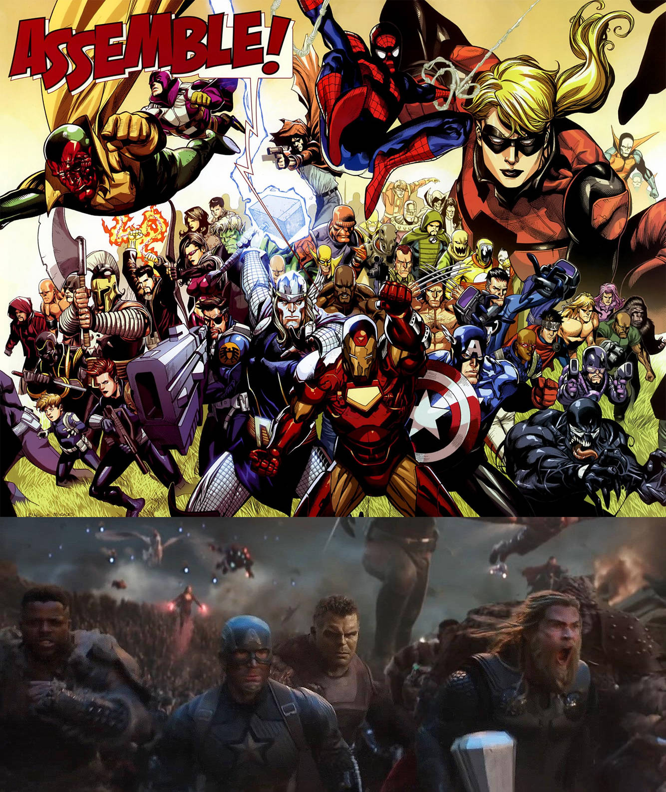 Avengers Assemble - The Ultimate Superhero Team Wallpaper