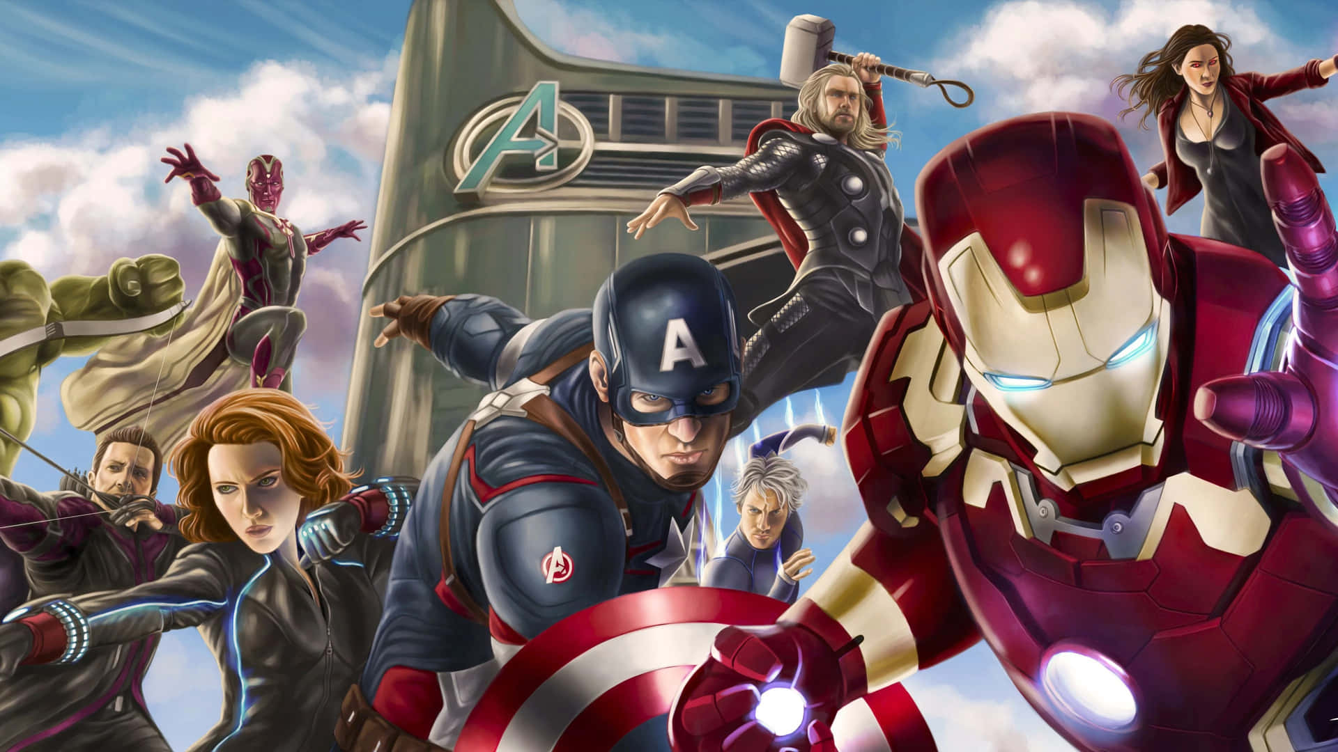 Avengers Assemble4 K Artwork Wallpaper