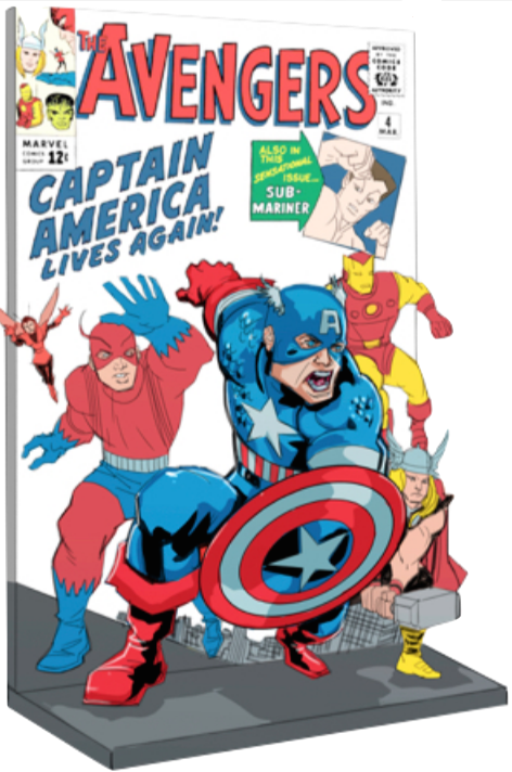 Avengers Comic Captain America Returns PNG