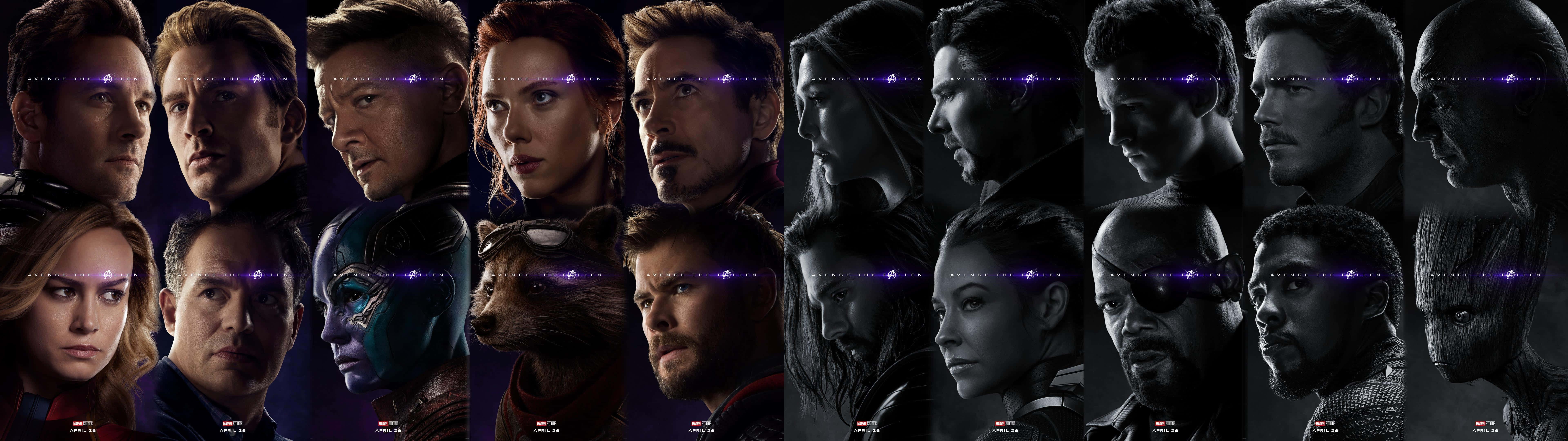 Unite the Avengers Team to Face Off the Adversary Wallpaper