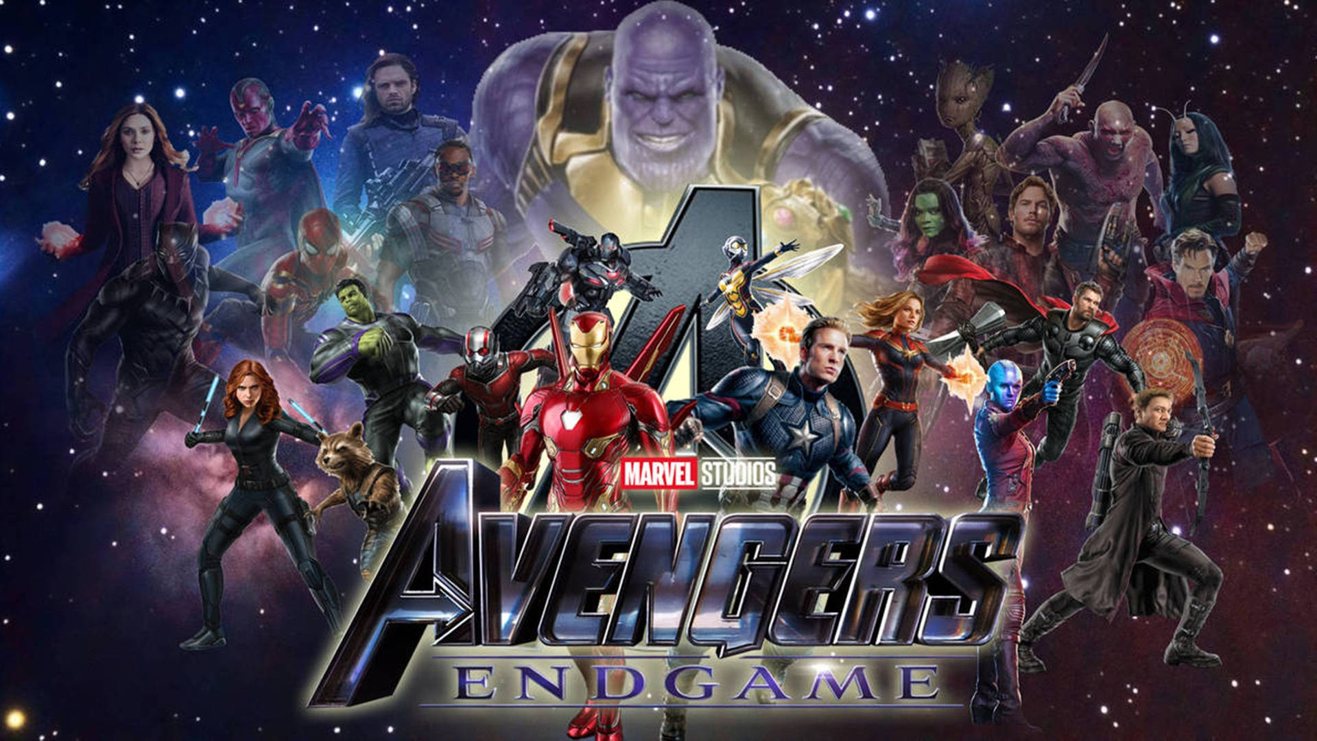 The Avengers Unite One Last Time Wallpaper