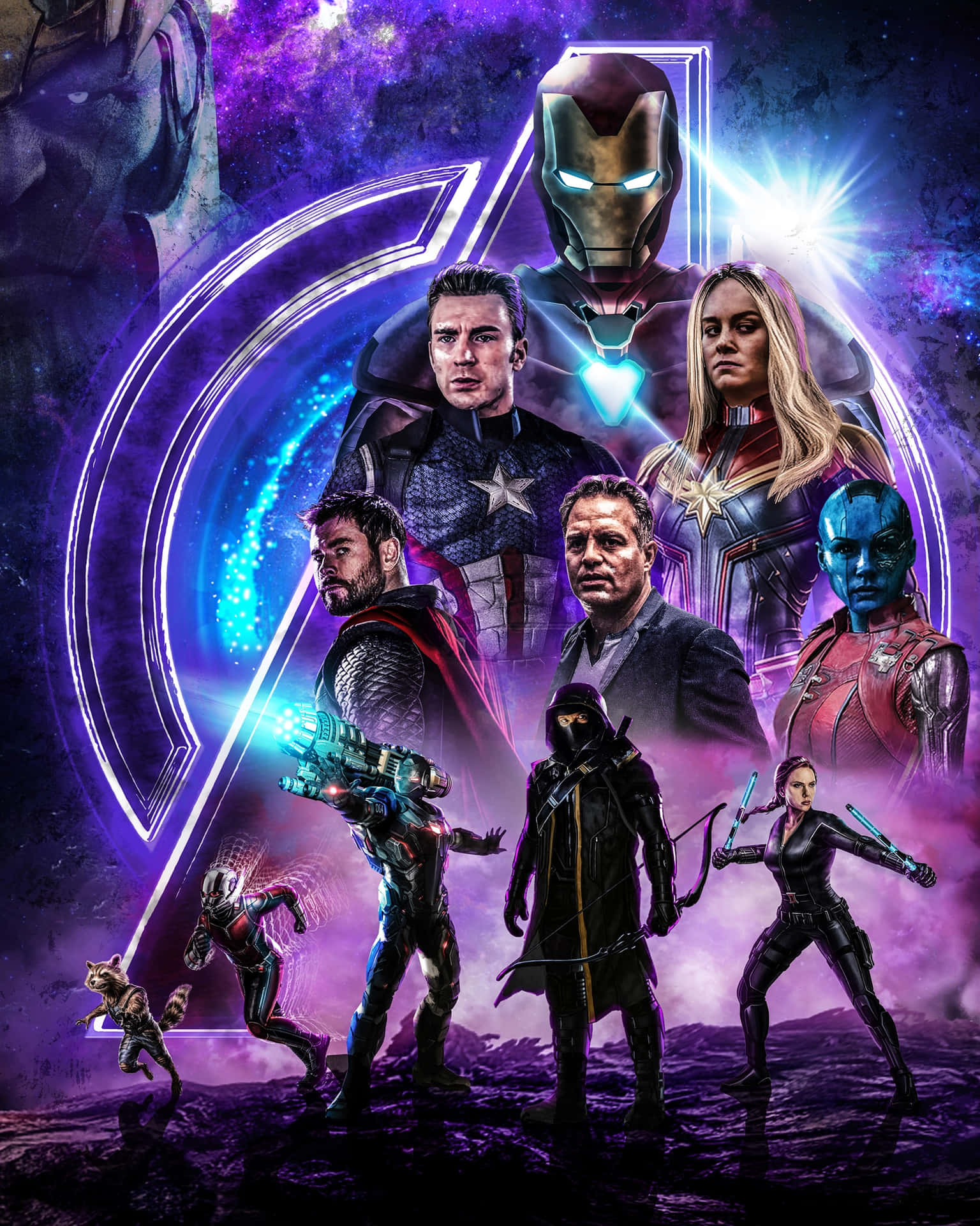 The Avengers assemble to take on Thanos one final time