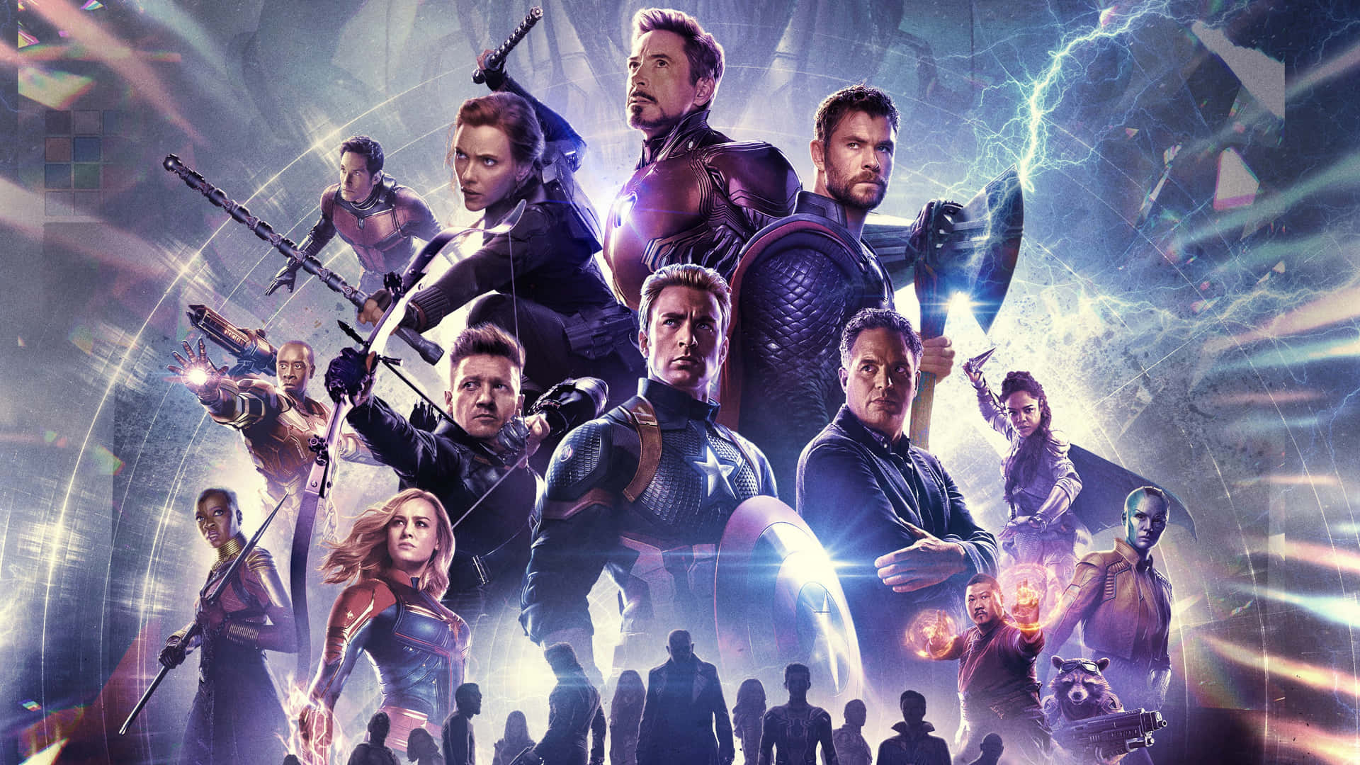 Marvelhelte Slutter Sig Sammen I Avengers: Endgame.