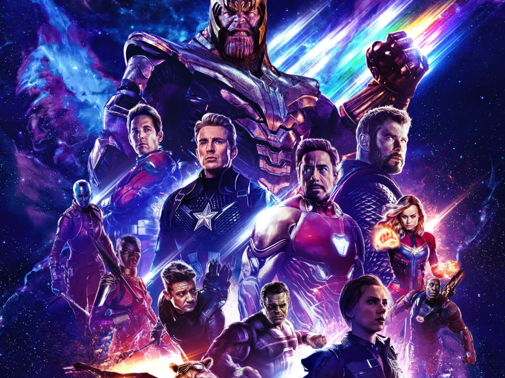 Avengers Endgame Fan Poster Desktop Wallpaper