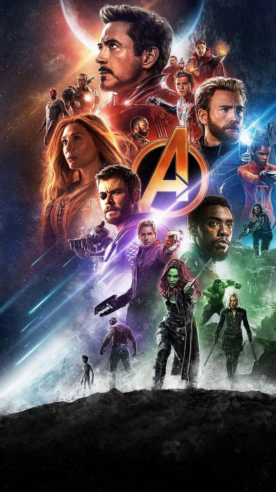 Gördig Redo För Avengers: Endgame Med Nya Iphone. Wallpaper