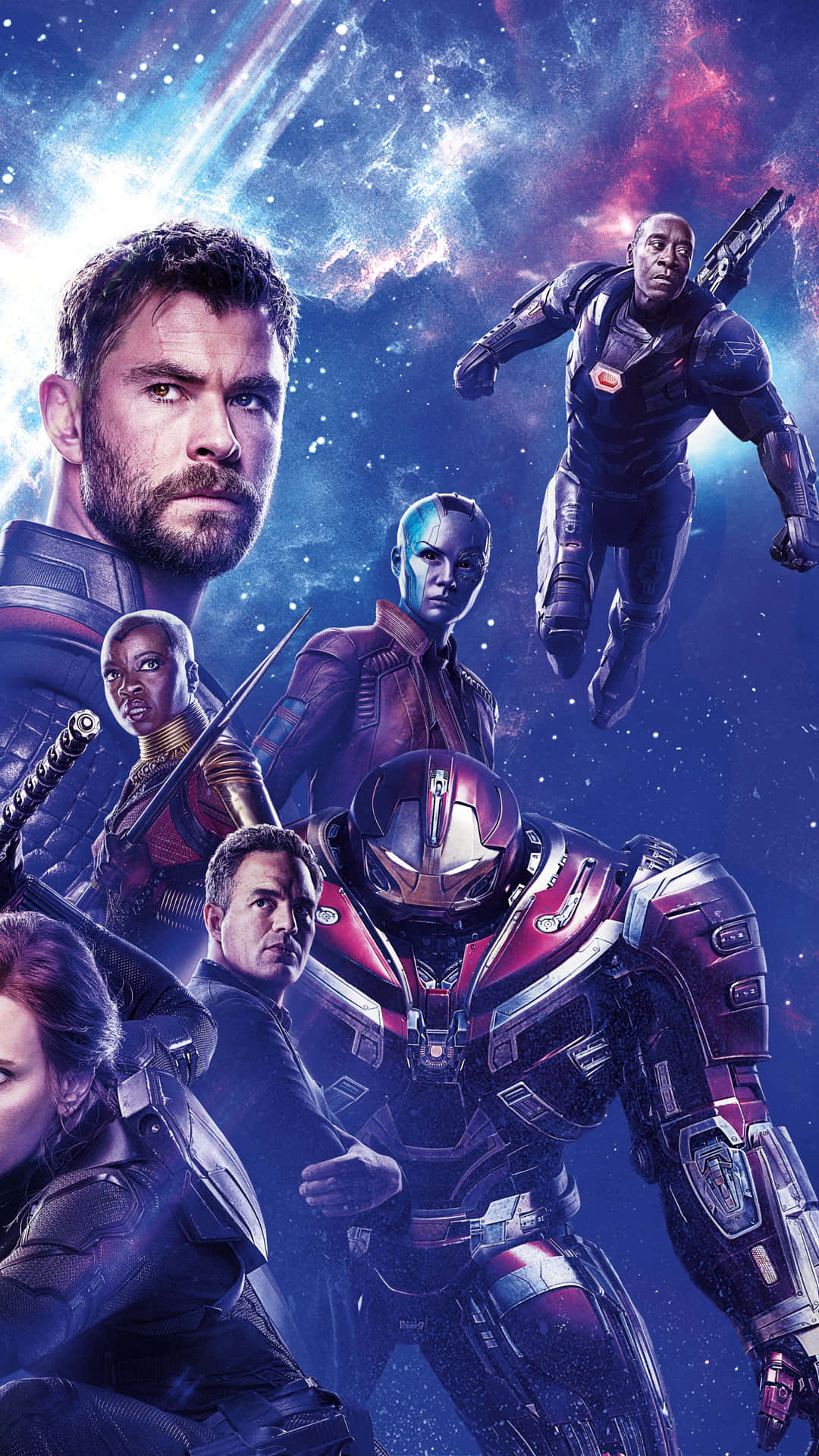 Join the Avengers Force with the Avengers Endgame Iphone! Wallpaper