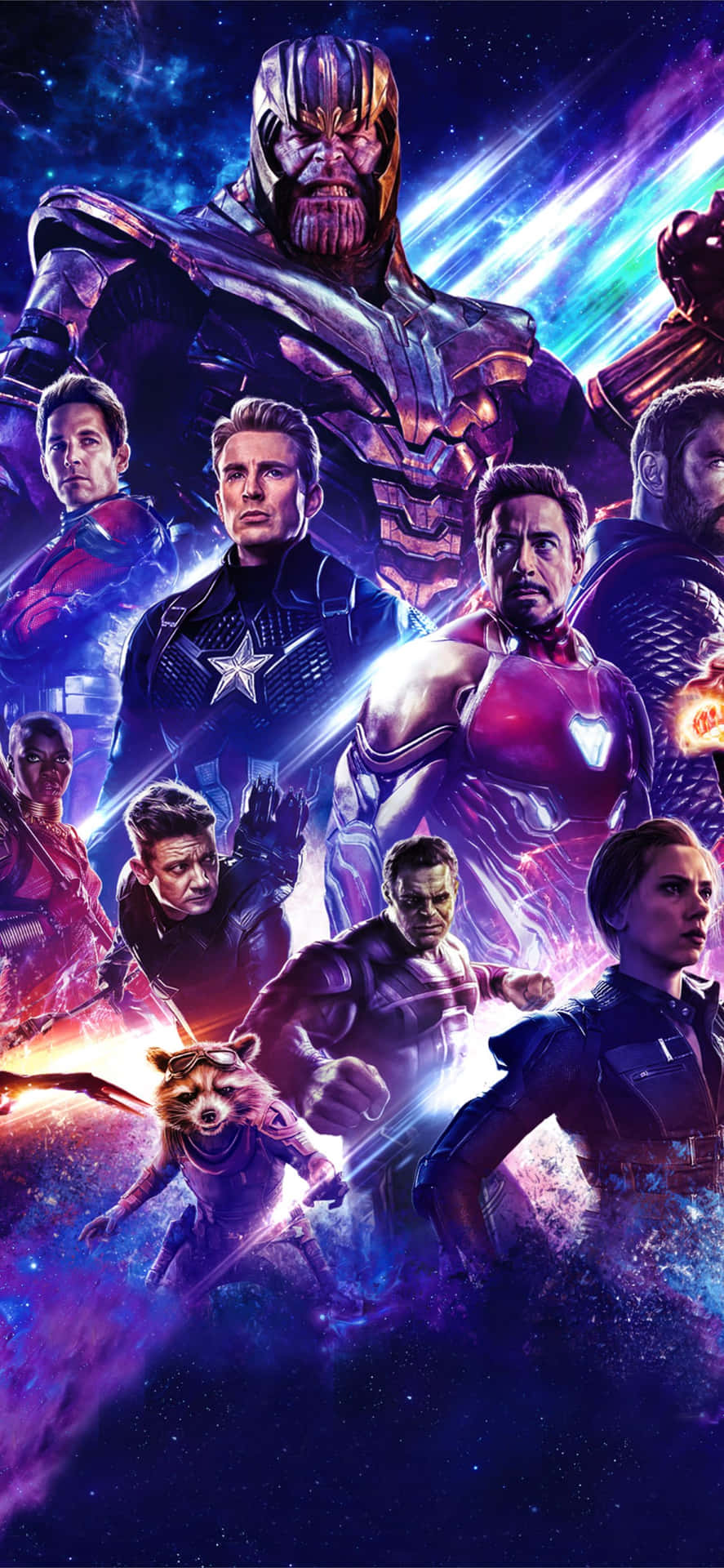 !Få din nye iPhone med Avengers Endgame-tema nu! Wallpaper