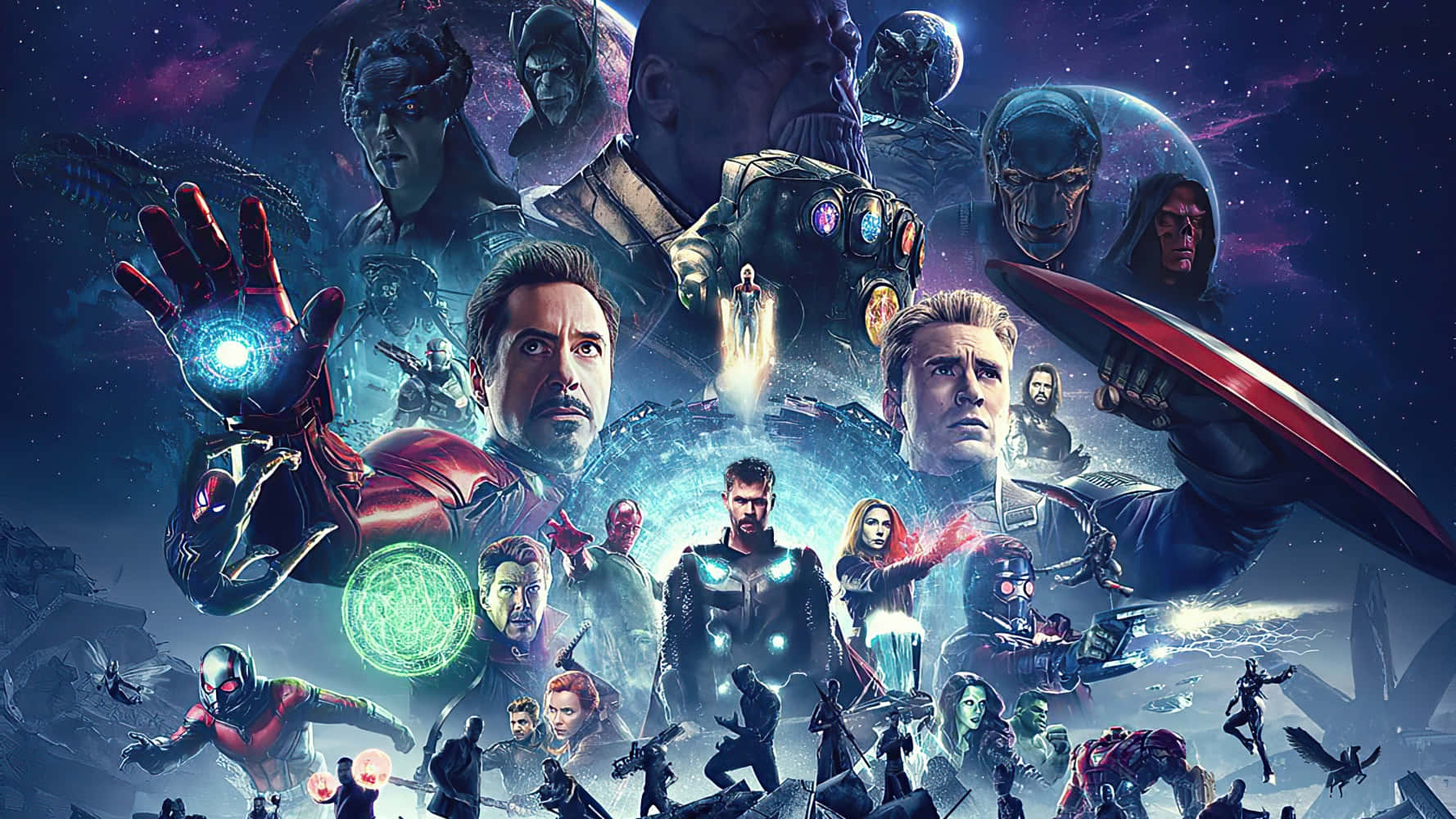The Avengers Unite For An Epic Stand Against Thanos in "Avengers Endgame"