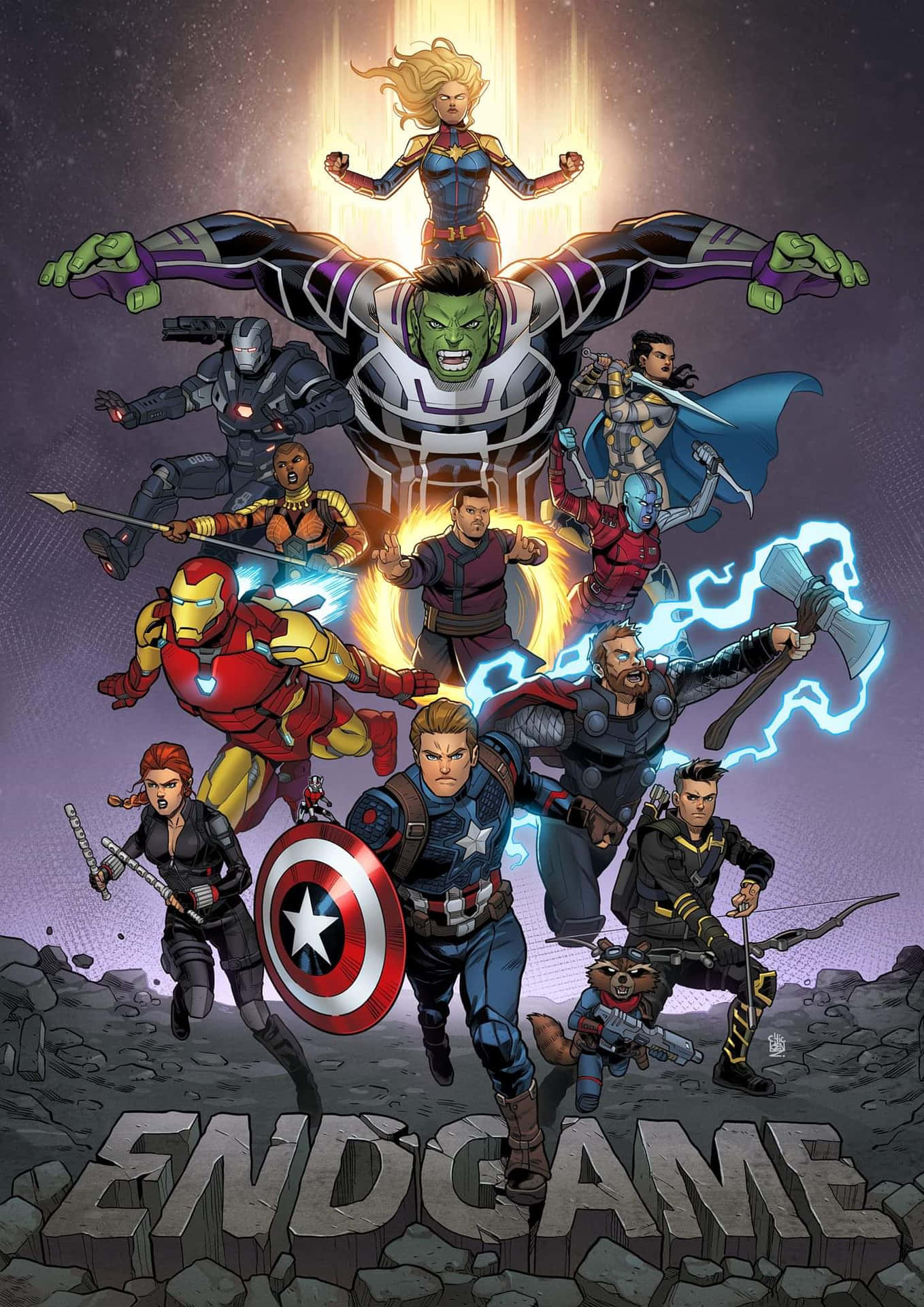 The Avengers Prepare for the Ultimate Battle