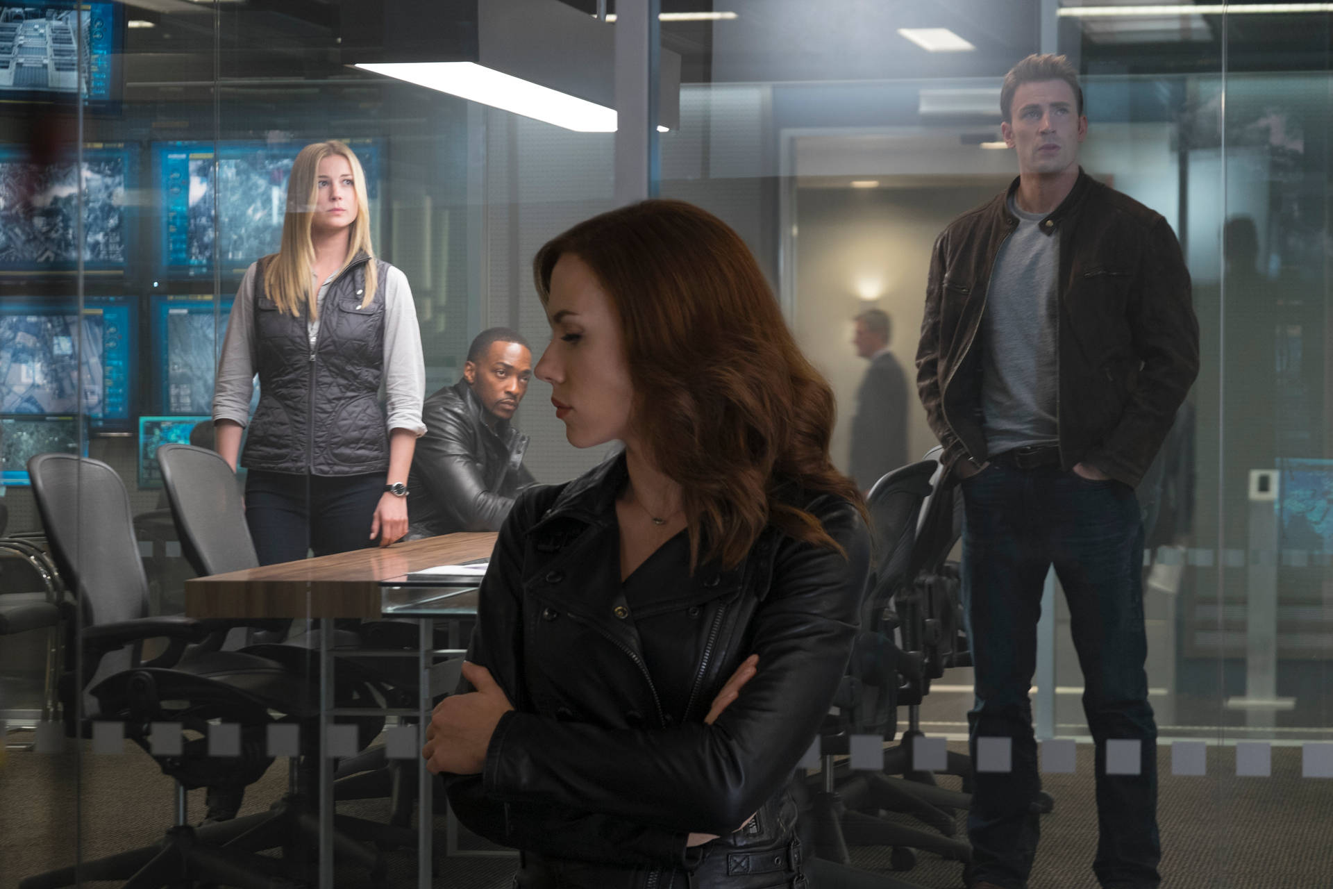 Avengers In Headquarters Captain America Civil War Wallpaper