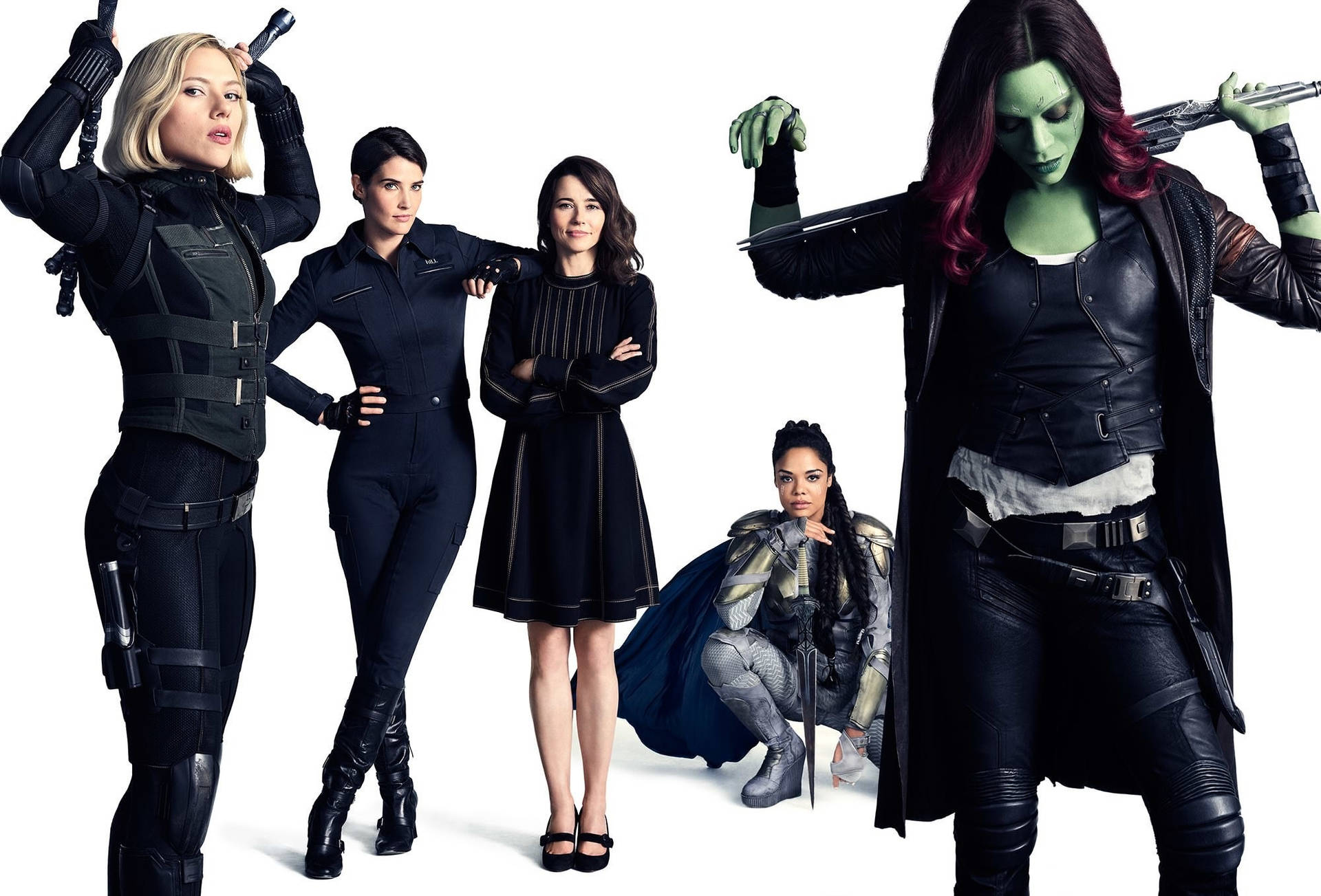 Avengers Infinity War 4k Female Characters