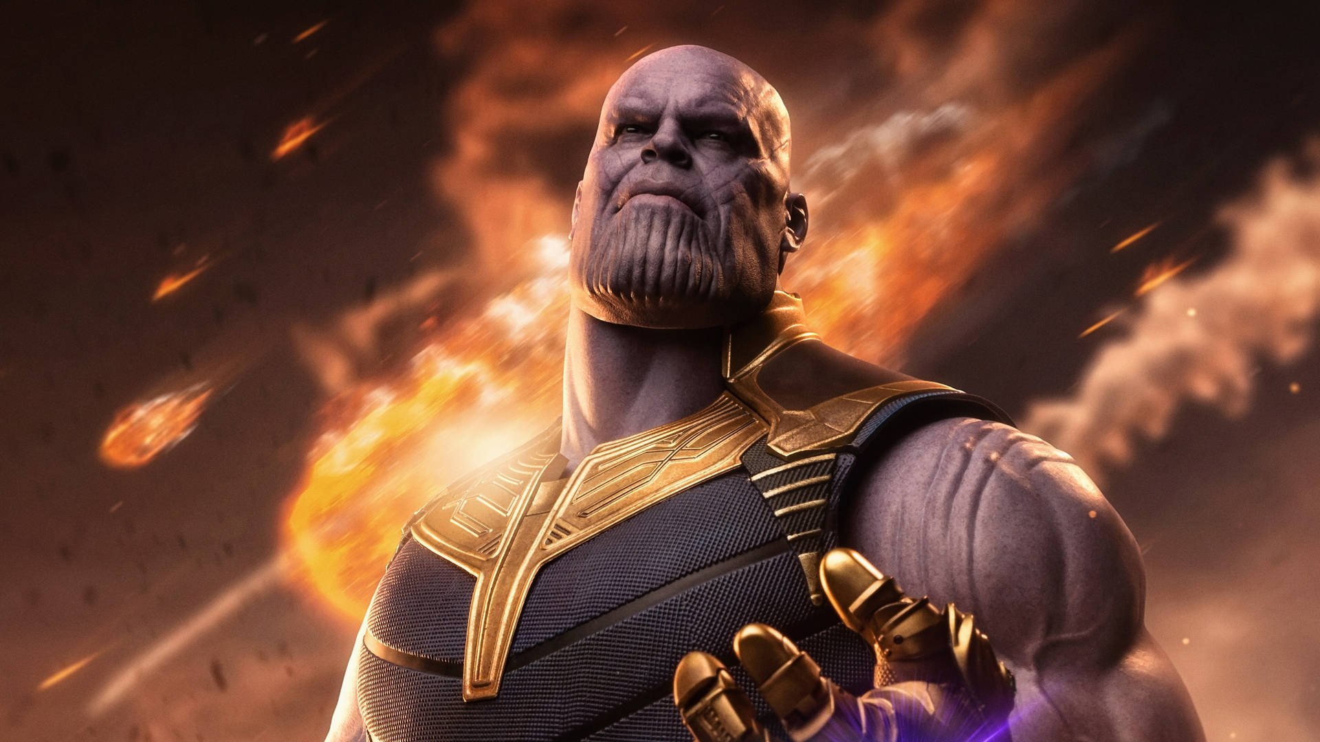 Avengers Infinity War 4k Thanos Close-up