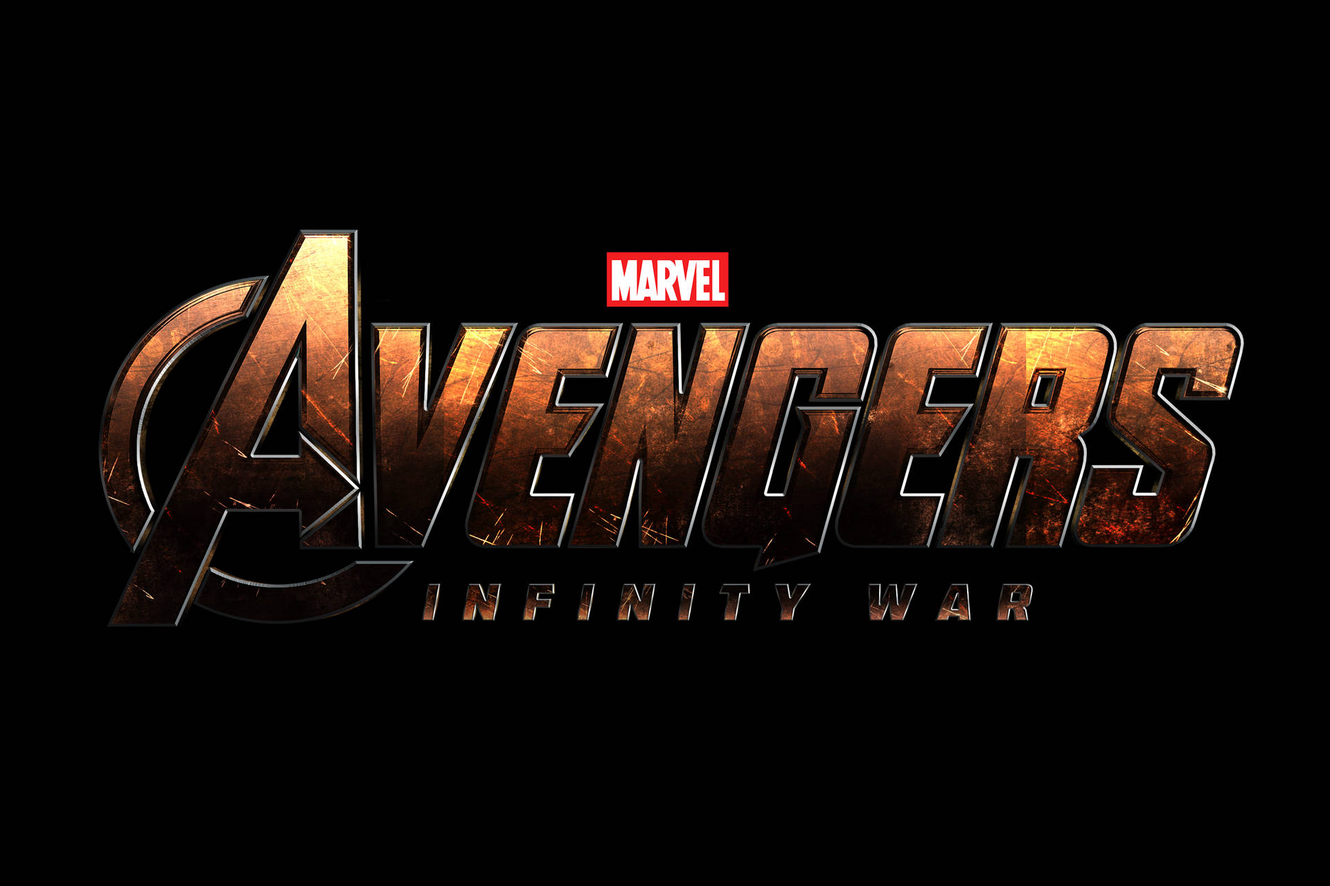 Avengers Infinity War 4k Title