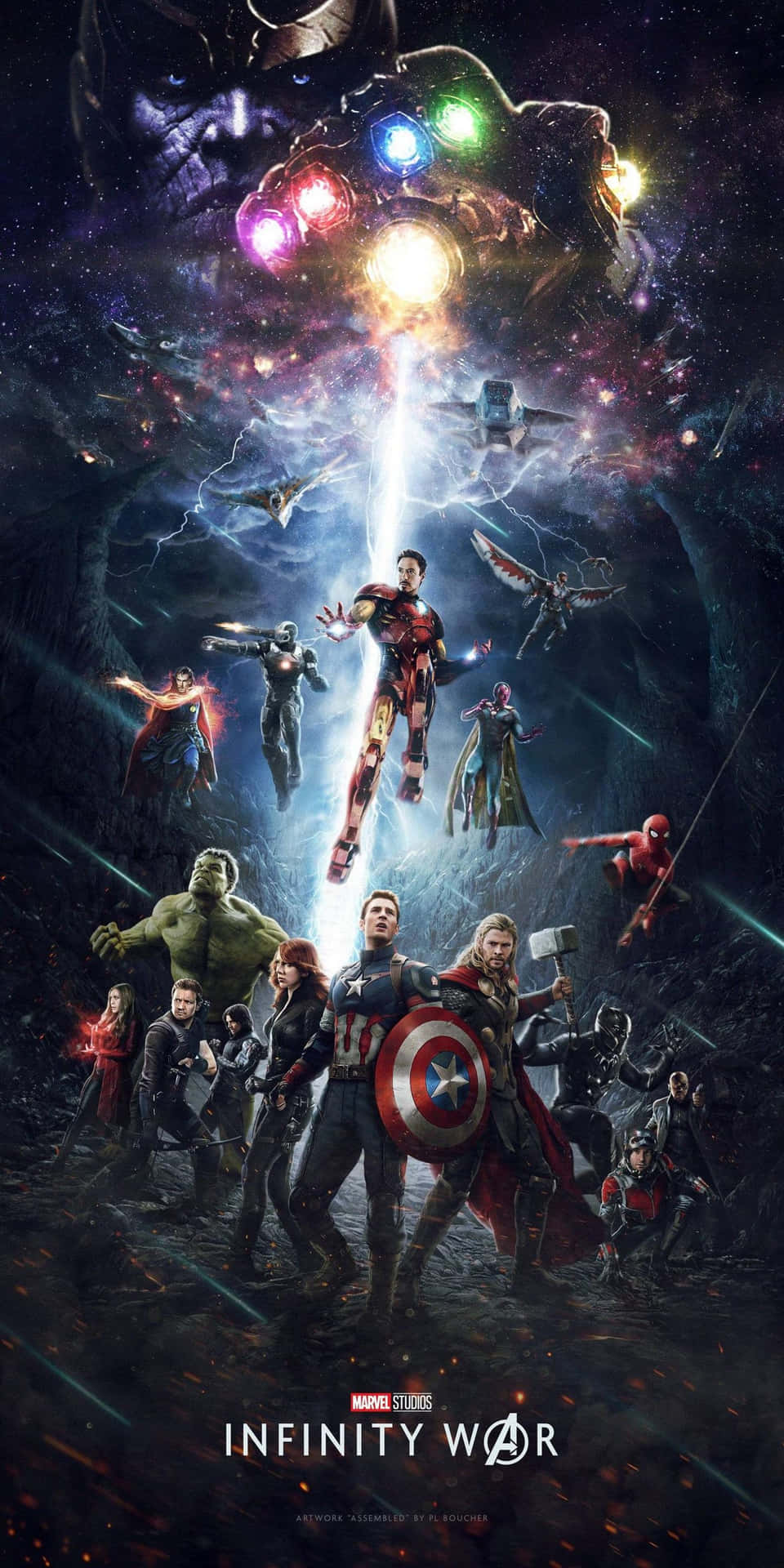 Blivmedlem Af Avengers I Den Episke Klimaks: Infinity War.