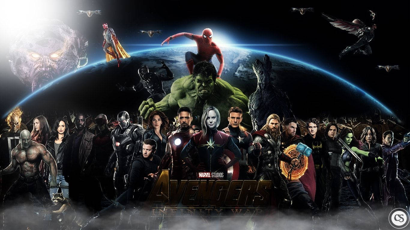 Avengers Infinity War Mighty Superheroes Wallpaper