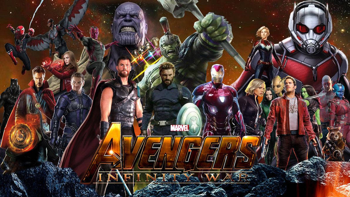 Avengers Infinity War Superheroes Fan Art