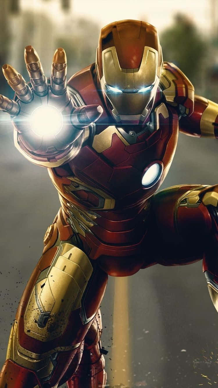 Avengers Iron Man Hand Blaster Wallpaper