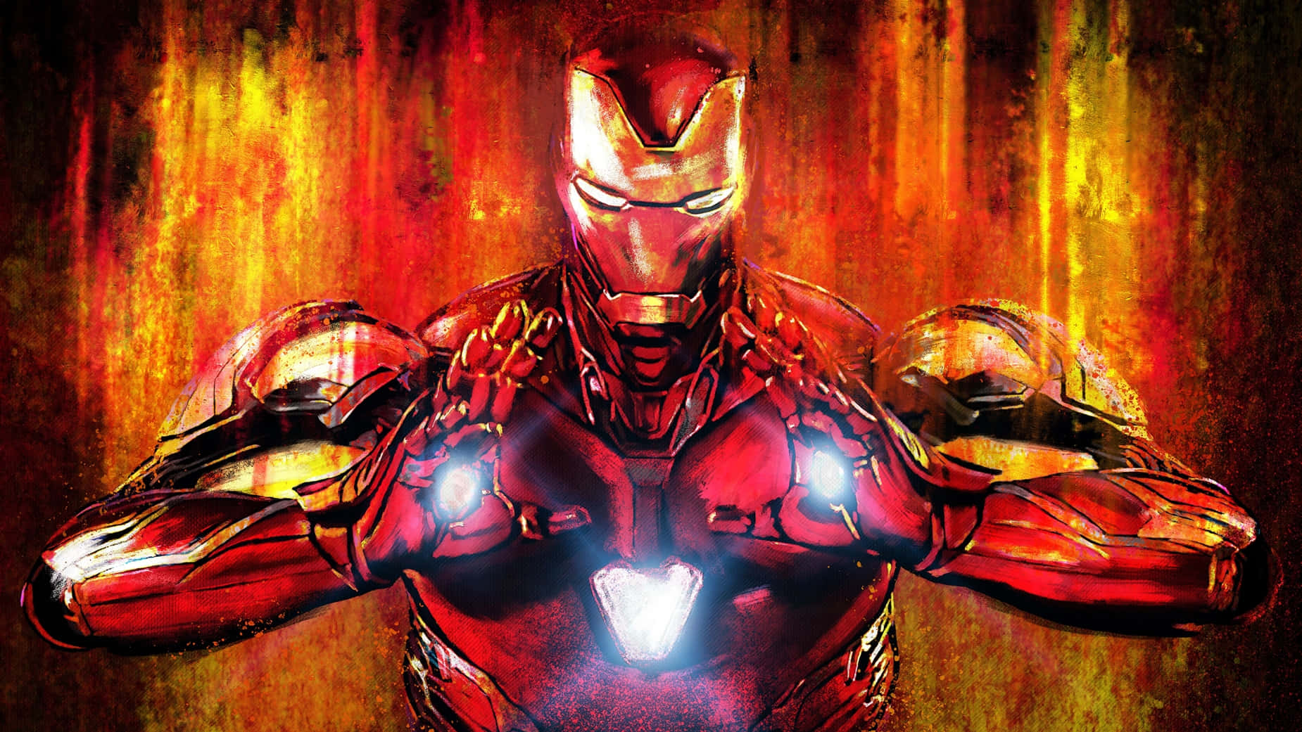 Avengers Iron Man Cool Fanart Wallpaper