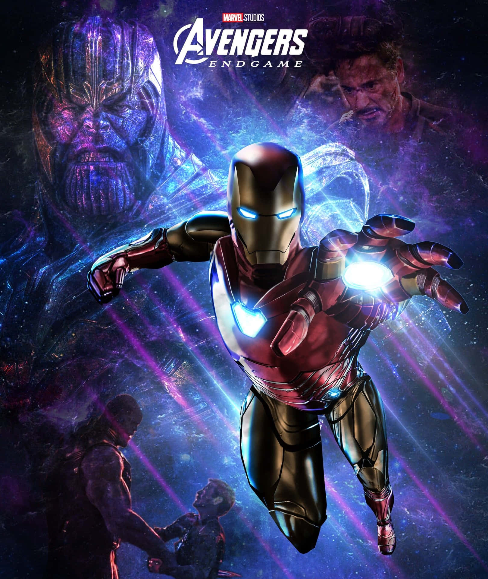 Avengers Iron Man Endgame Fanart Wallpaper