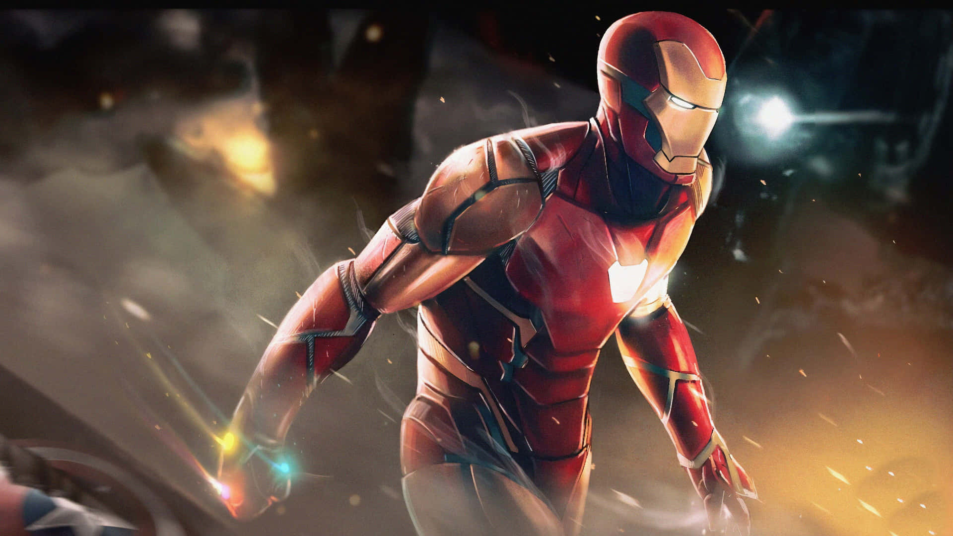 “Iron Man of the Avengers” Wallpaper