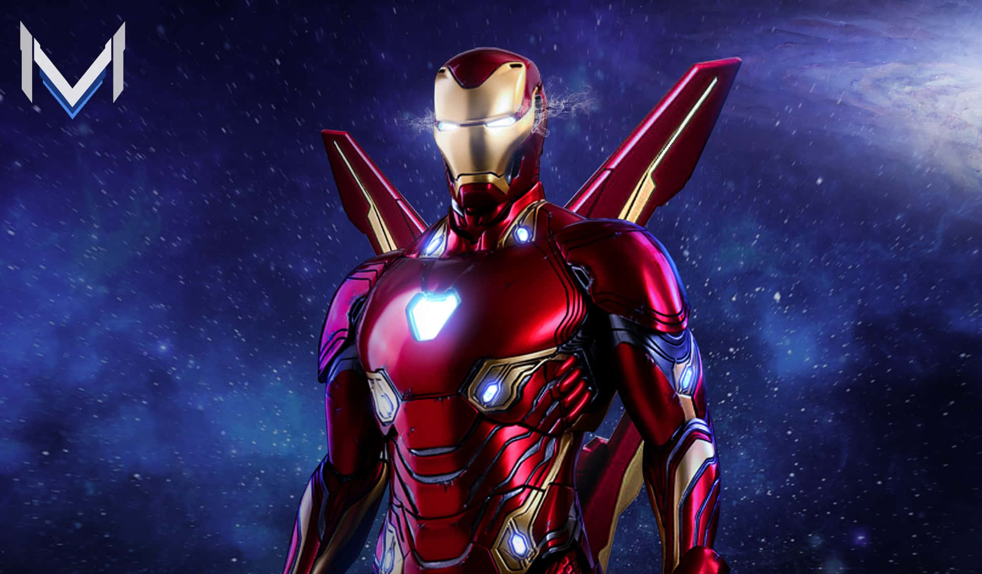 Avengers Iron Man Mark 50 Suit Wallpaper