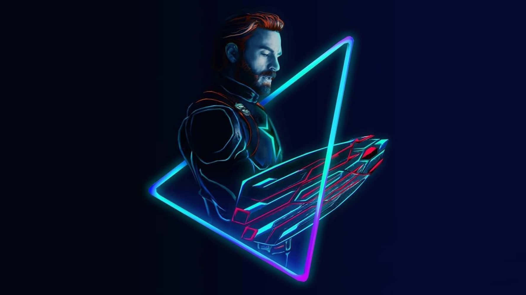 Bildultron Gestaltet Den Avengers-laptop Für Die Moderne Zeit Um. Wallpaper