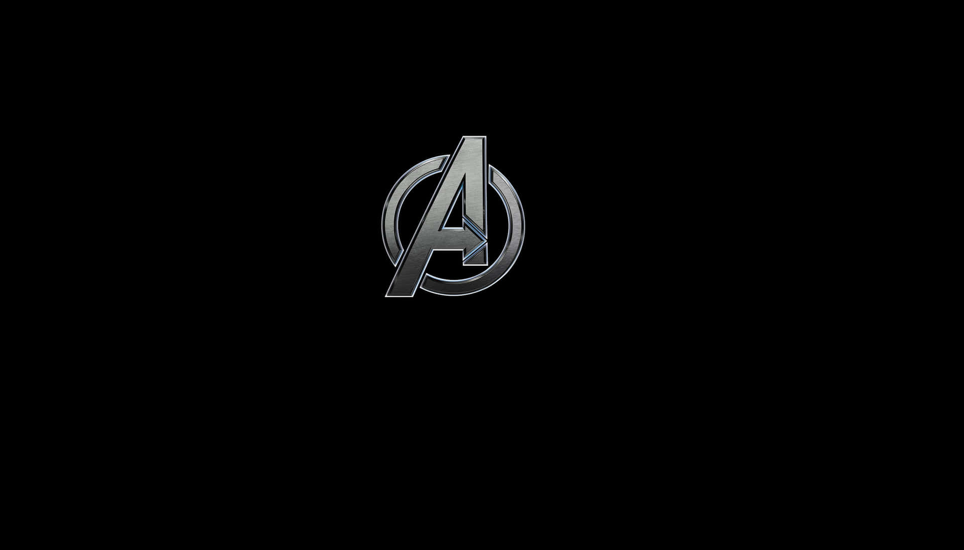 Avengers Logo Black Background Wallpaper